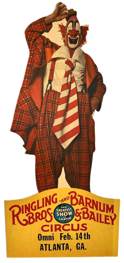 LOU JACOBS RBBB CIRCUS COUNTER CARD (1 of 1)