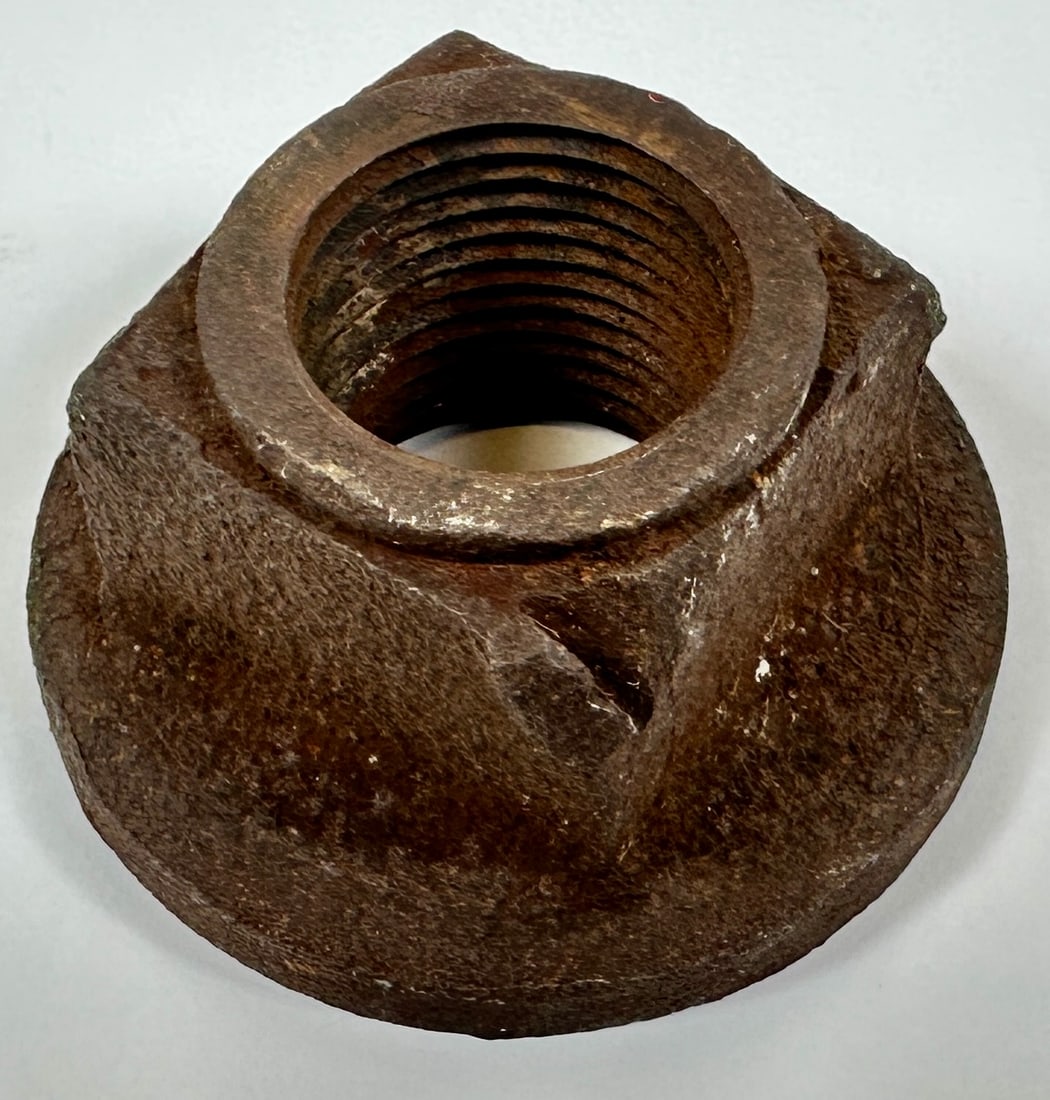 OLD CIRCUS WAGON NUT - COVER THE NUT (1 of 1)