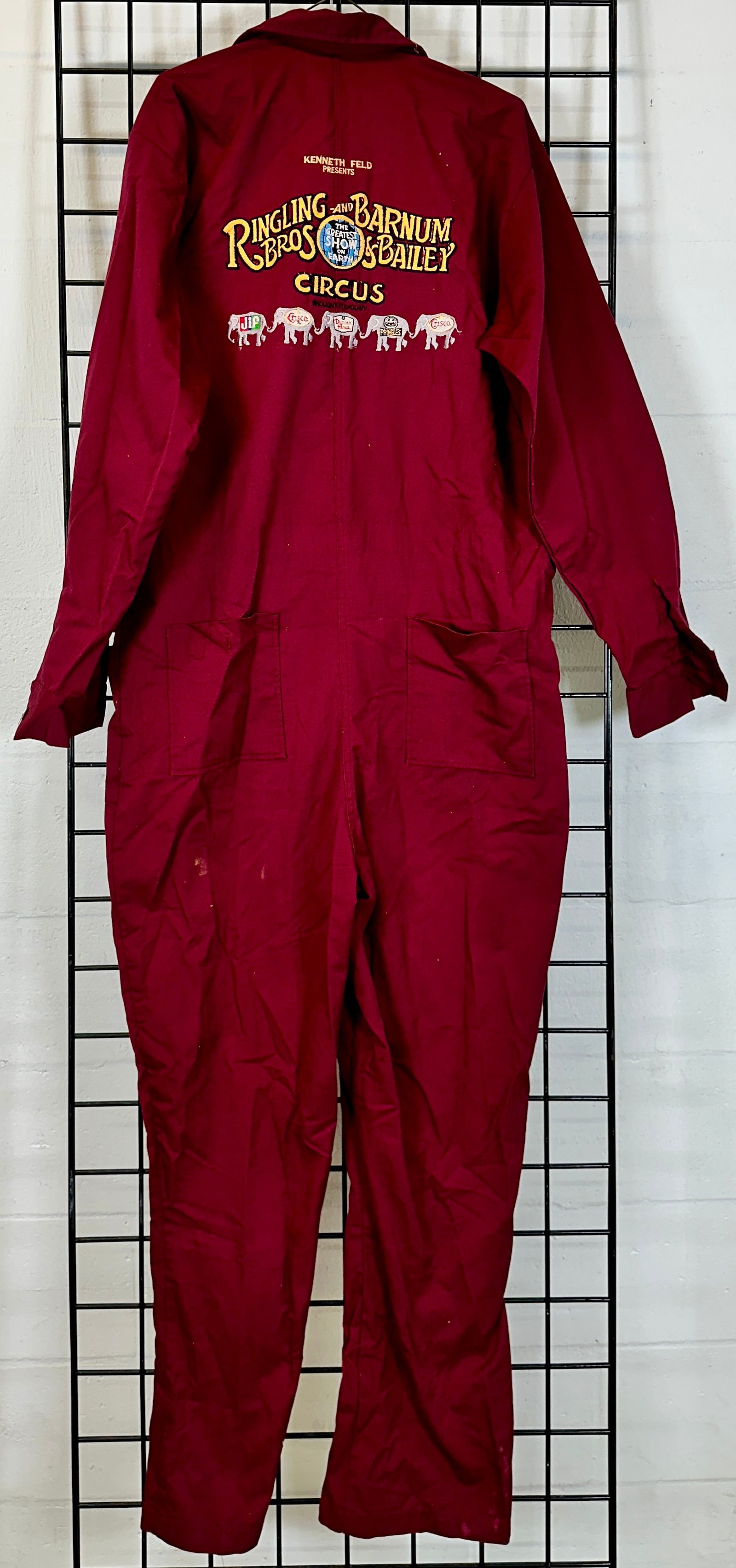 RINGLING BROS. BARNUM BAILEY CIRCUS WORKER JUMPSUIT (1 of 3)