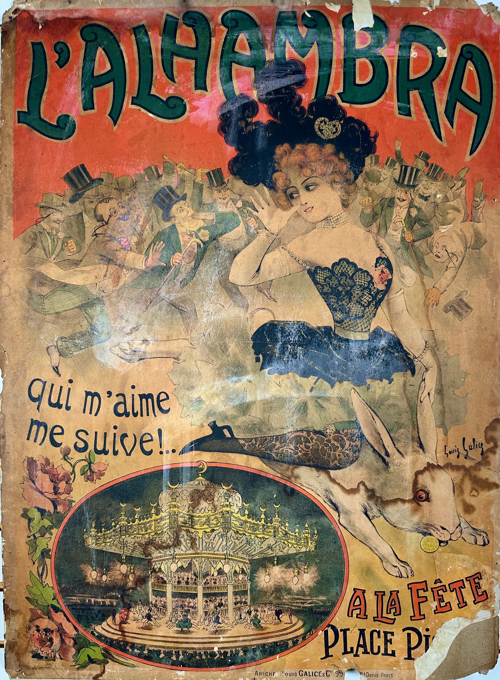 L'ALHAMBRA POSTER - LOUIS GALICE - POSTER (1 of 1)
