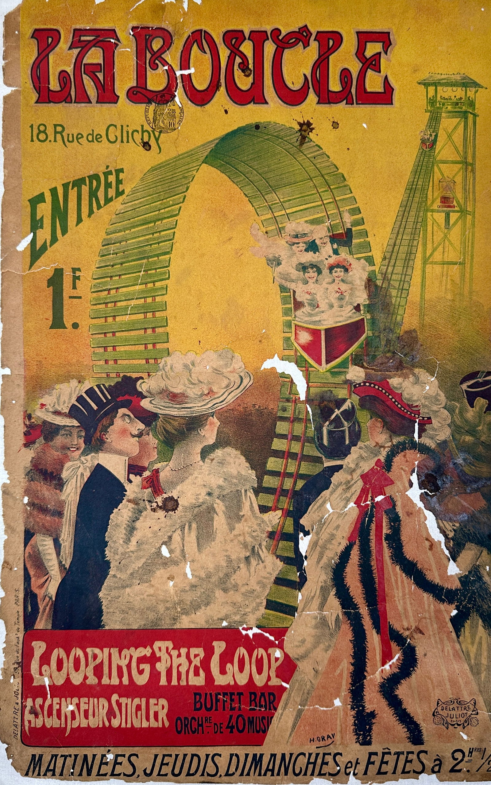 LA BOUCLE - LOOPING THE LOOP POSTER (1 of 1)