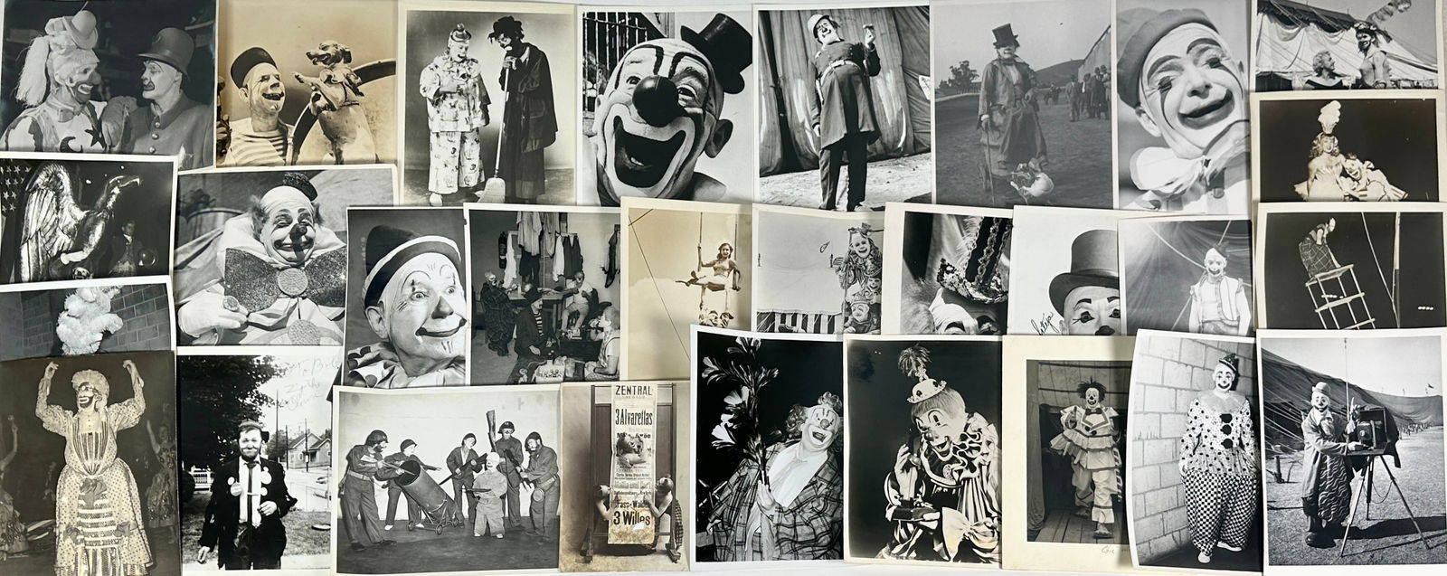 CIRCUS CLOWN PHOTOGRAPH COLLECTION (1 of 7)