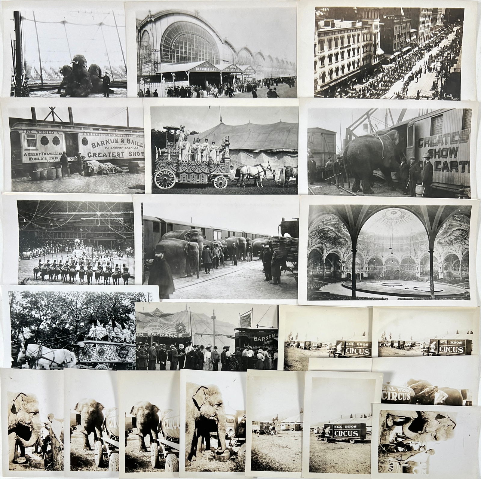 CIRCUS PHOTOGRAPH COLLECTION (1 of 2)