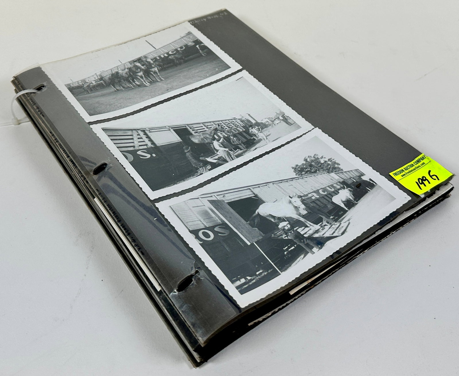 ROBERT F. HOUSTON CIRCUS ARCHIVE: ROBERT F. HOUSTON COLLECTION - PHOTOGRAPHS DAILEY BROS. 1940'S.