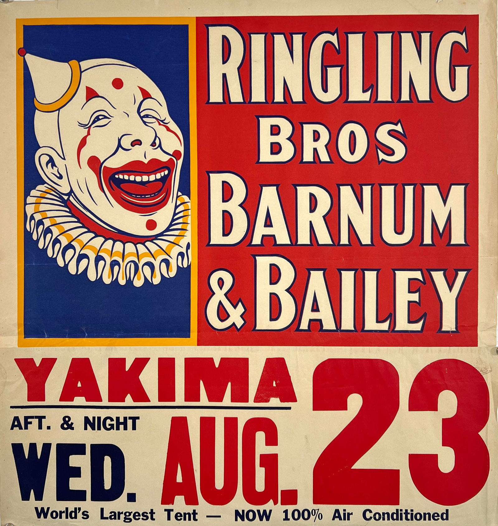 RINGLING BROS. AND BARNUM & BAILEY CIRCUS POSTER (1 of 1)