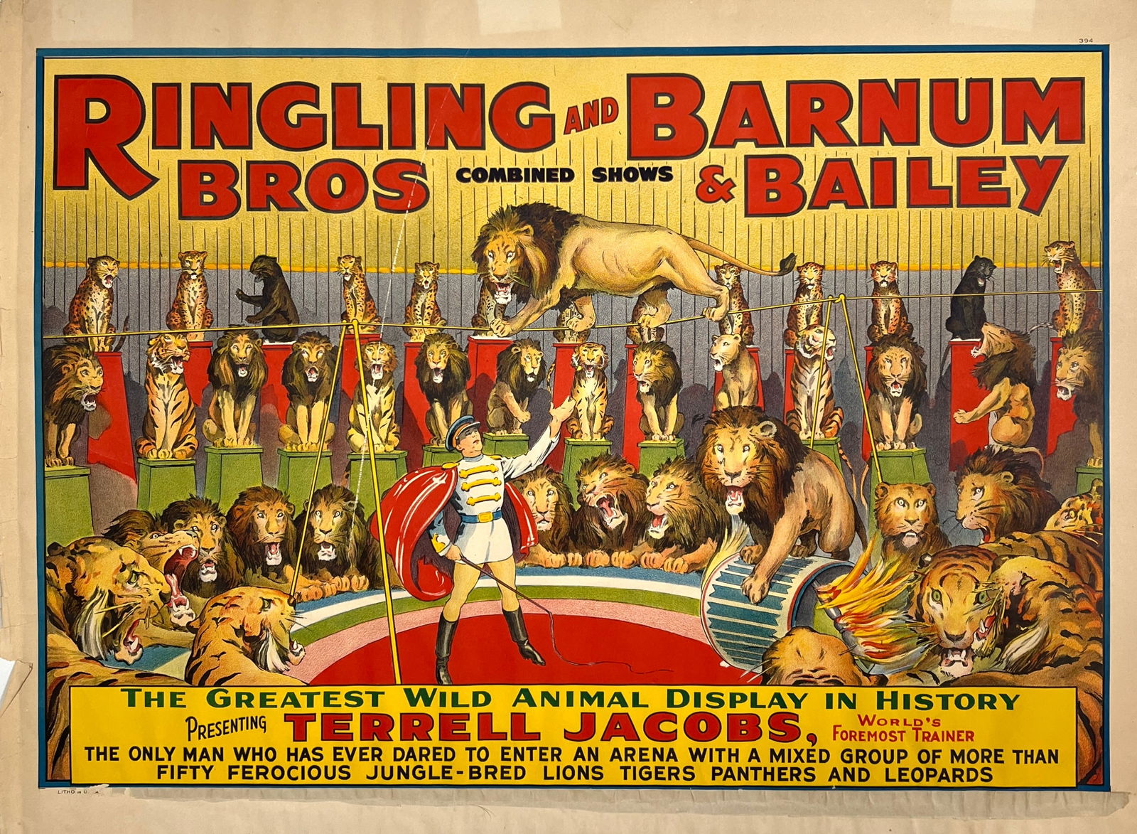 RINGLING BROS. AND BARNUM & BAILEY CIRCUS POSTER (1 of 1)