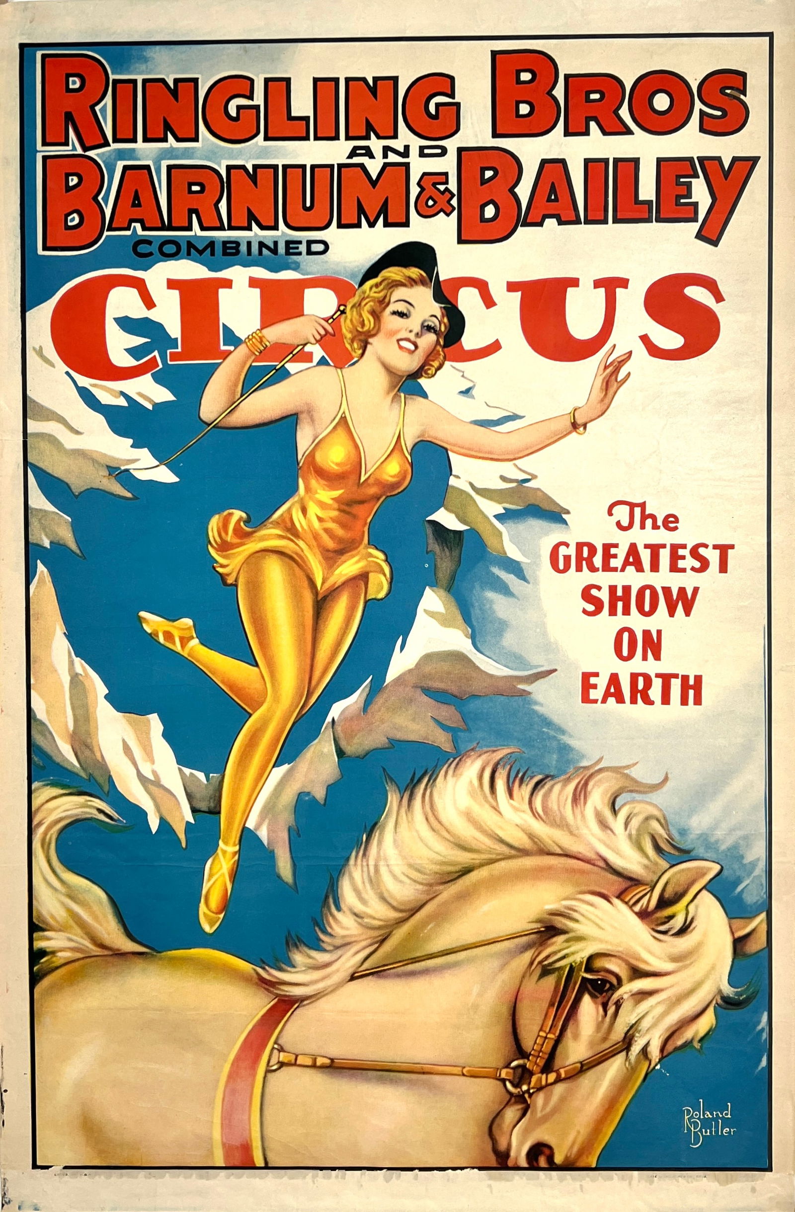 RINGLING BROS. AND BARNUM & BAILEY CIRCUS POSTER (1 of 1)