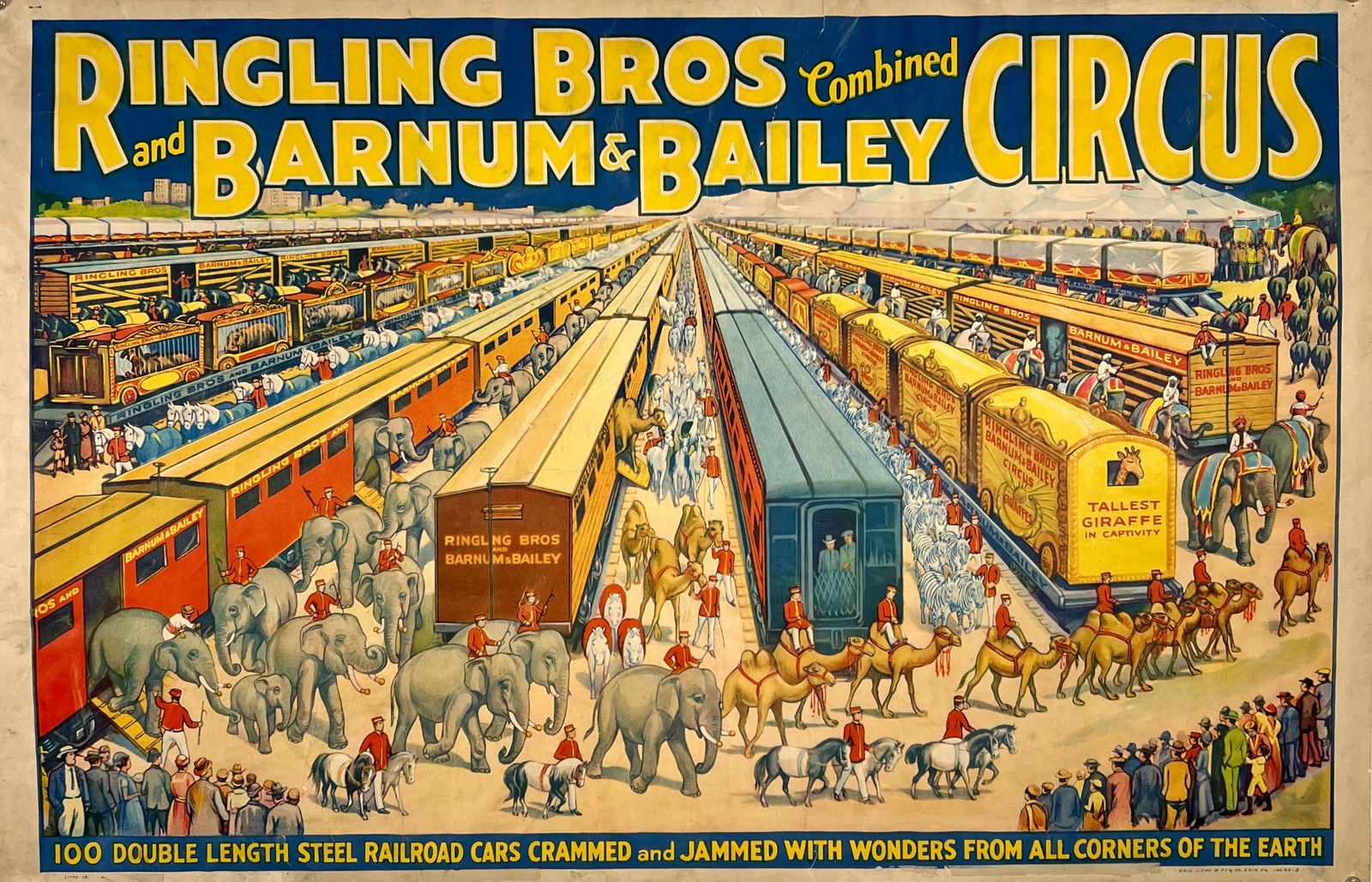 RINGLING BROS. AND BARNUM & BAILEY CIRCUS POSTER (1 of 1)