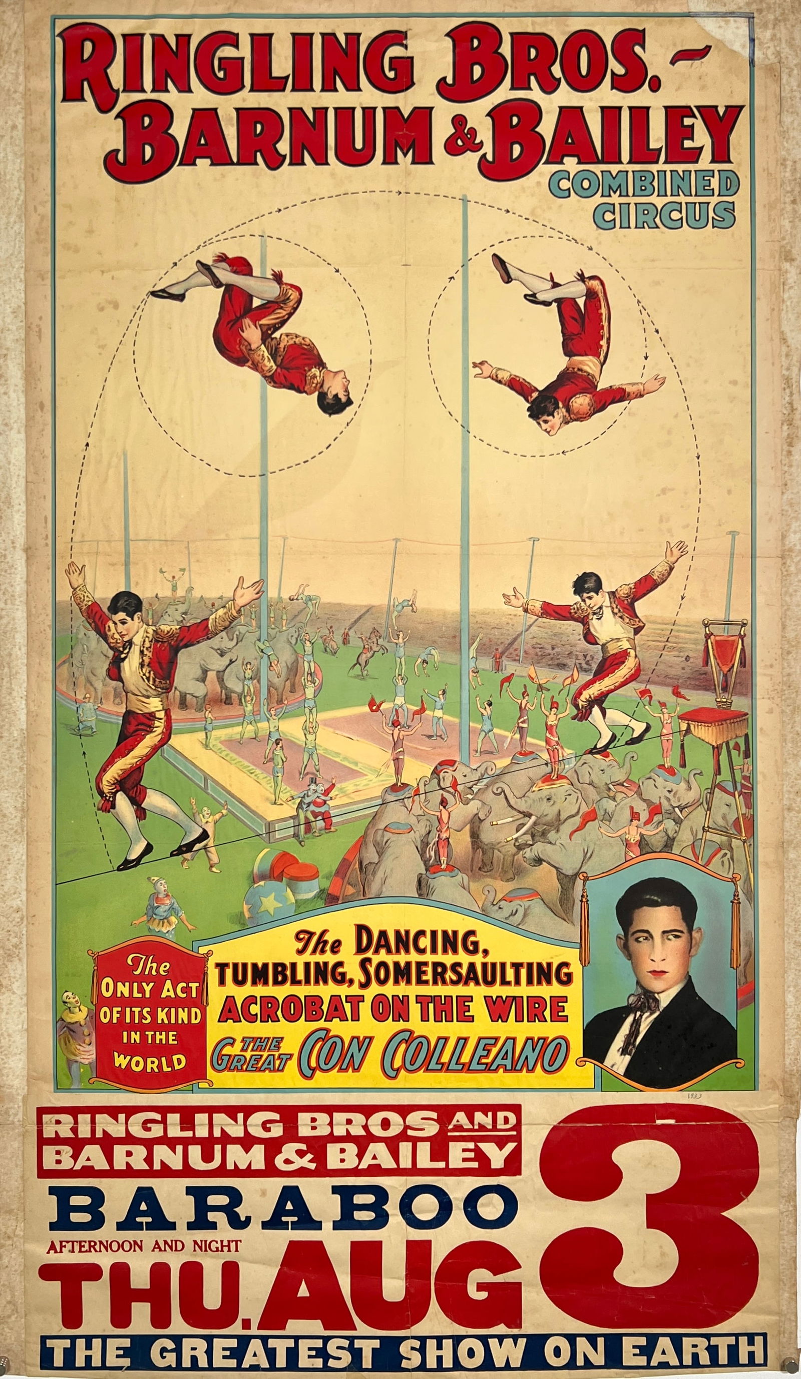 RINGLING BROS. AND BARNUM & BAILEY CIRCUS POSTER (1 of 1)