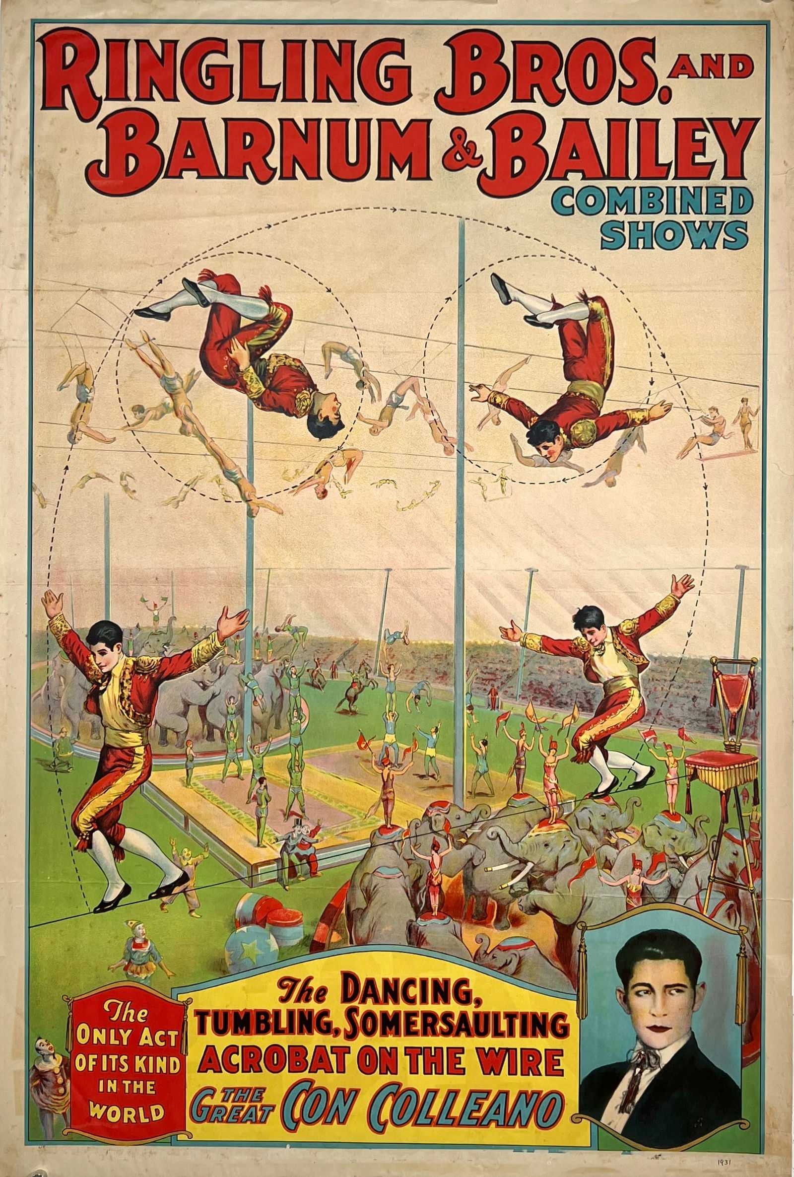 RINGLING BROS. AND BARNUM & BAILEY CIRCUS POSTER (1 of 1)