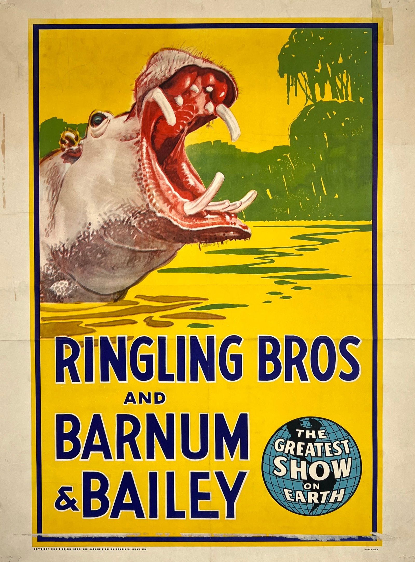 RINGLING BROS. AND BARNUM & BAILEY CIRCUS POSTER (1 of 1)