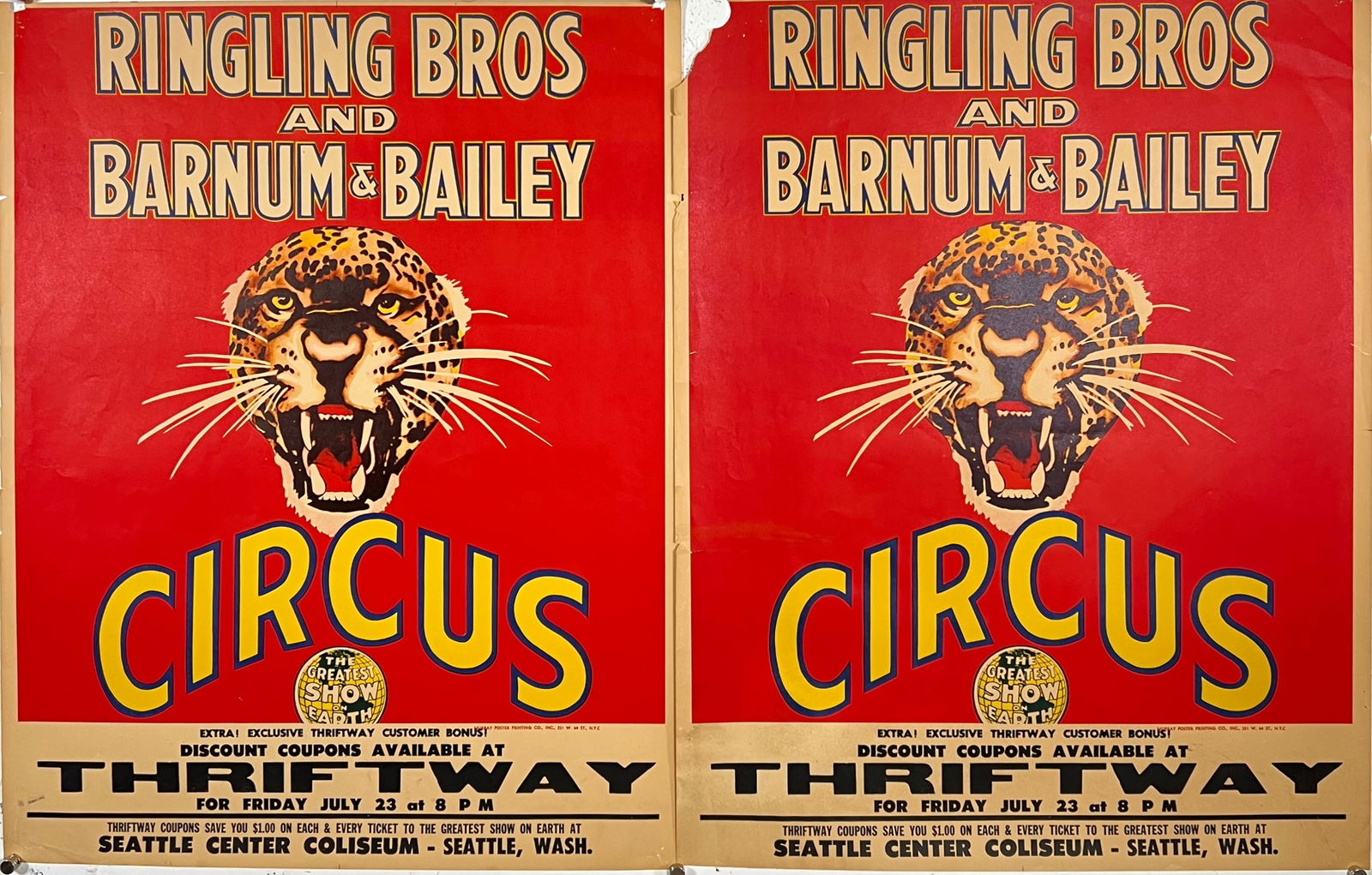 RINGLING BROS. AND BARNUM & BAILEY CIRCUS POSTERS (1 of 1)