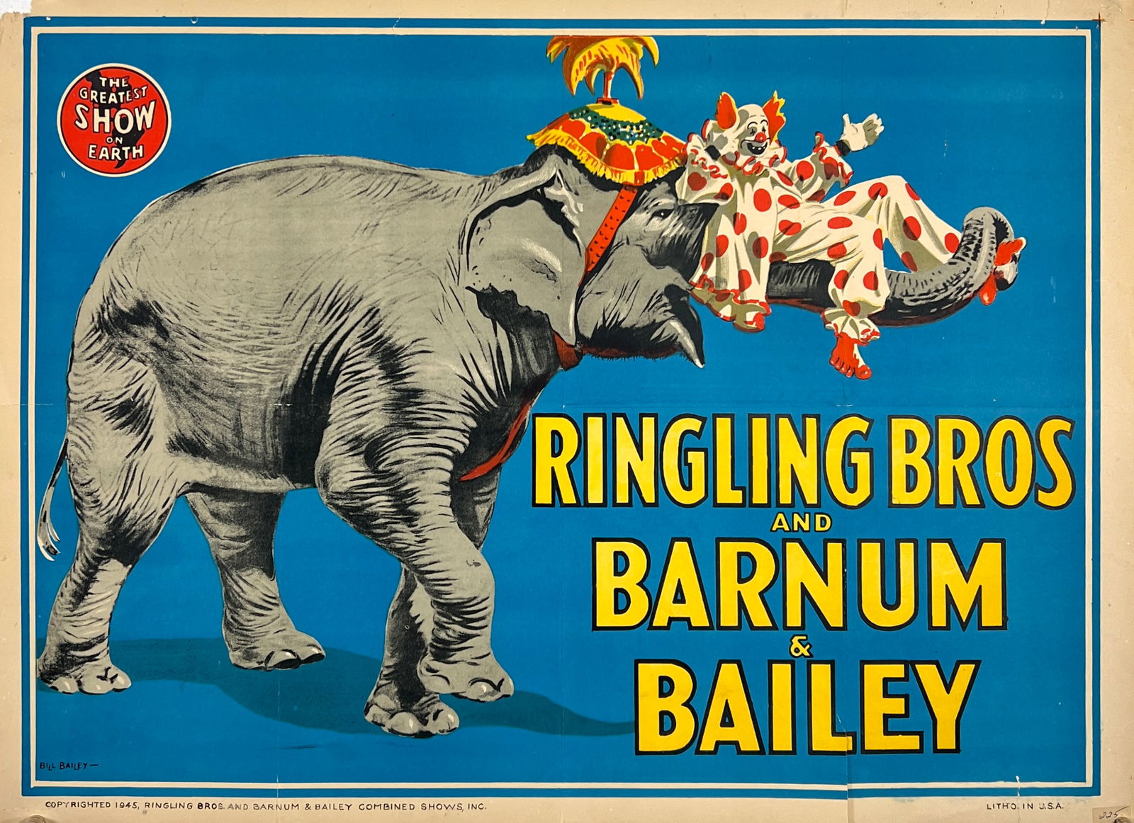 RINGLING BROS. AND BARNUM & BAILEY CIRCUS POSTER (1 of 1)