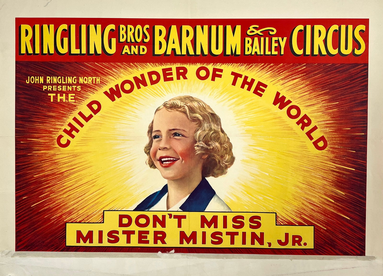 RINGLING BROS. AND BARNUM & BAILEY CIRCUS POSTER (1 of 1)