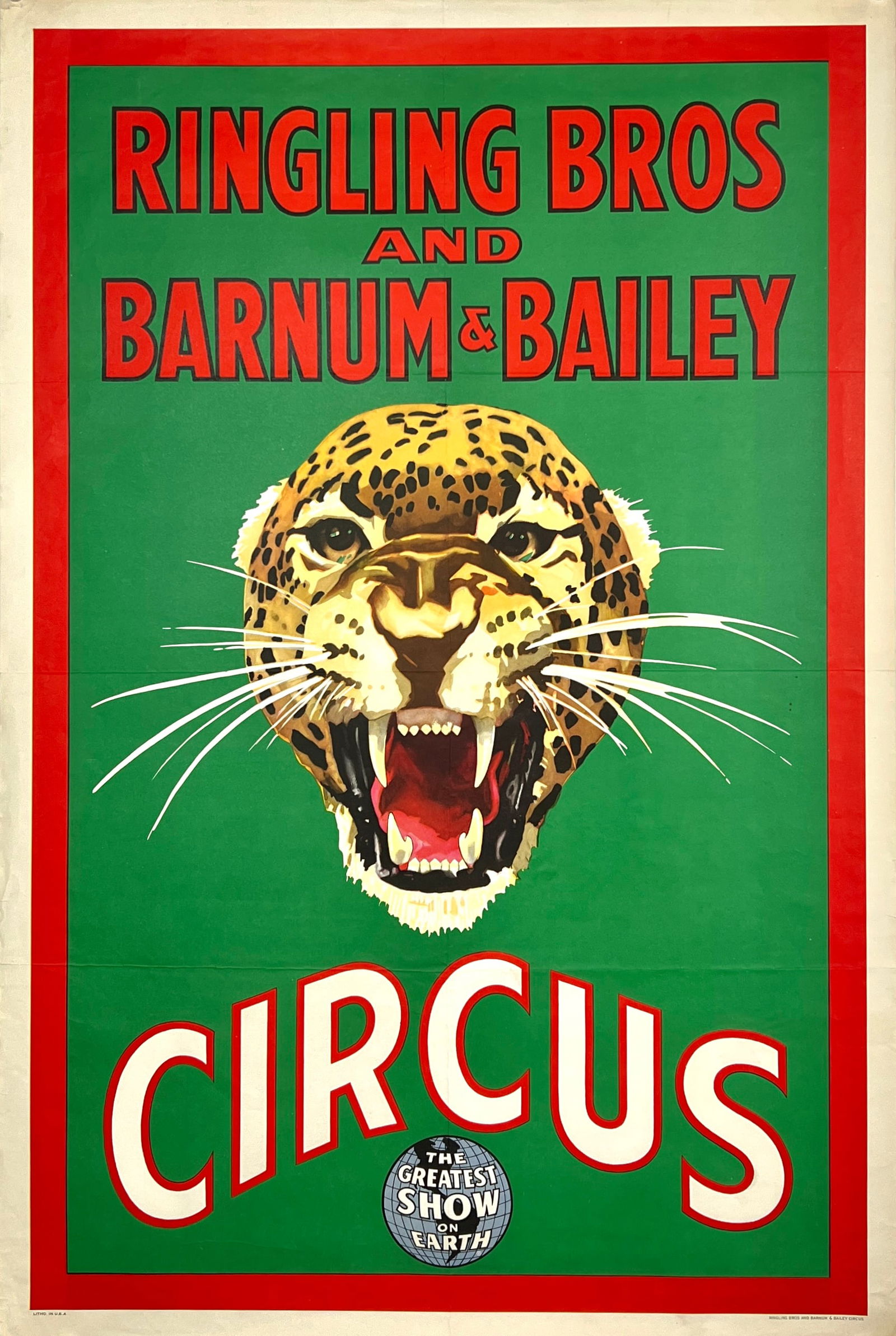RINGLING BROS. AND BARNUM & BAILEY CIRCUS POSTER (1 of 1)