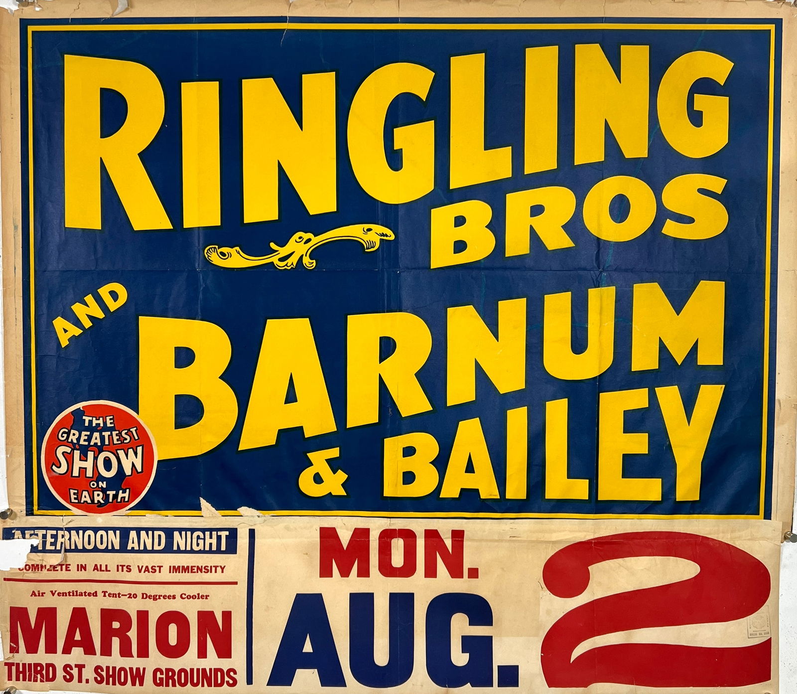 RINGLING BROS. AND BARNUM & BAILEY CIRCUS POSTER (1 of 1)