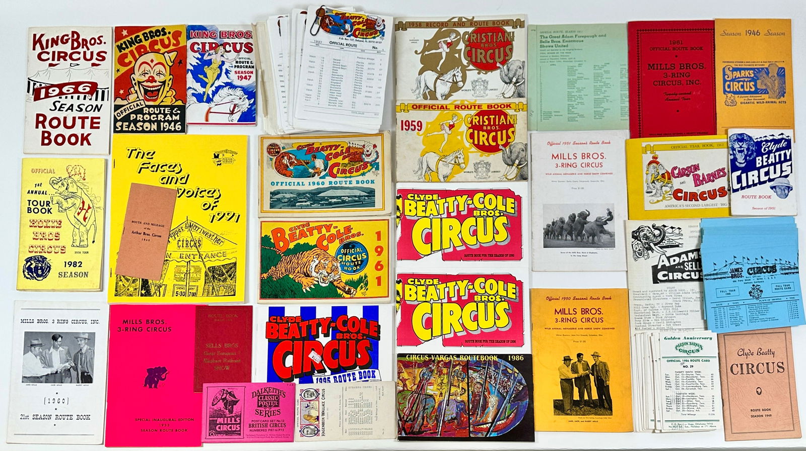 CIRCUS ROUTE BOOK COLLECTION (1 of 7)