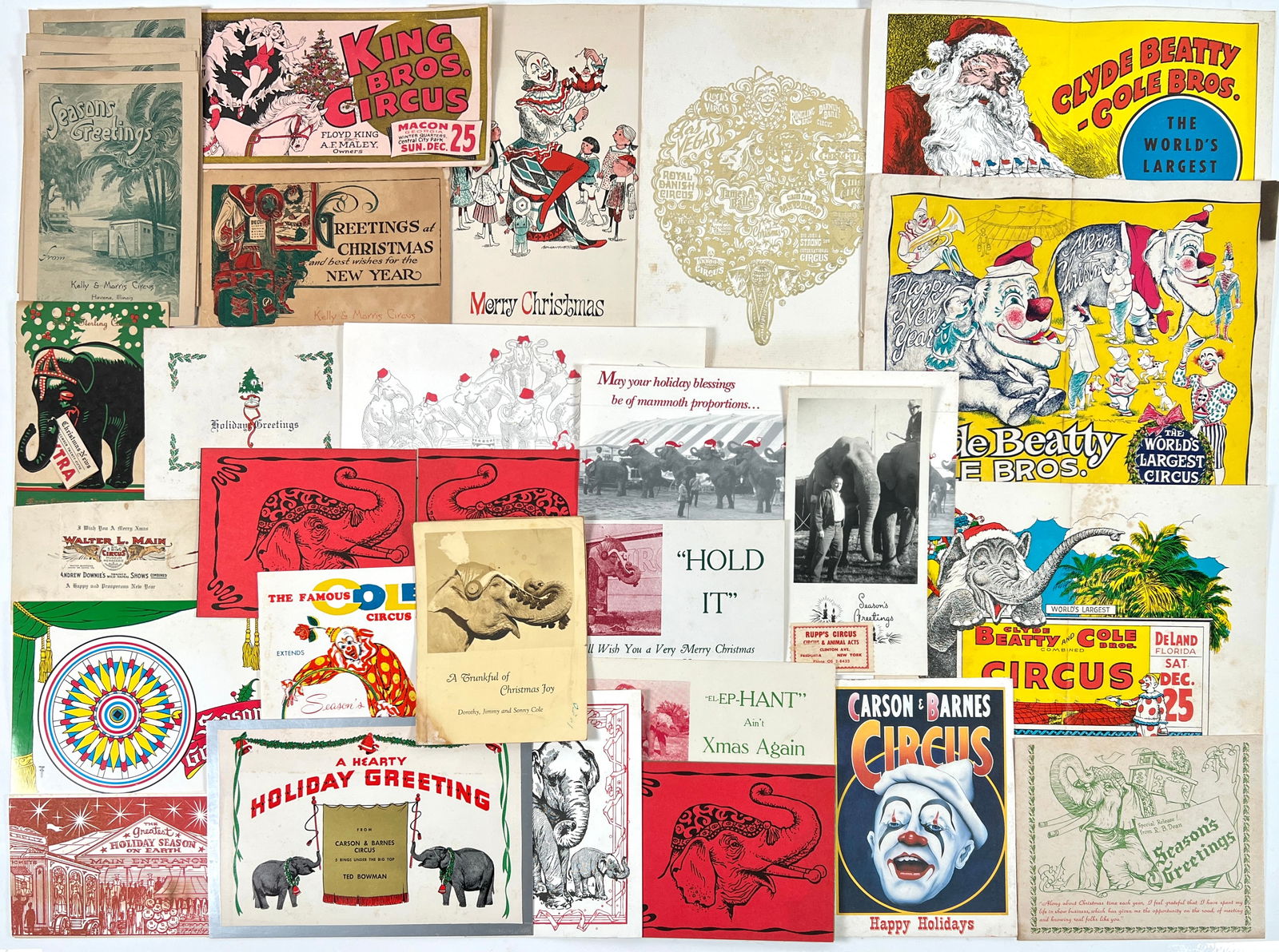 CIRCUS CHRISTMAS CARD COLLECTION (1 of 1)