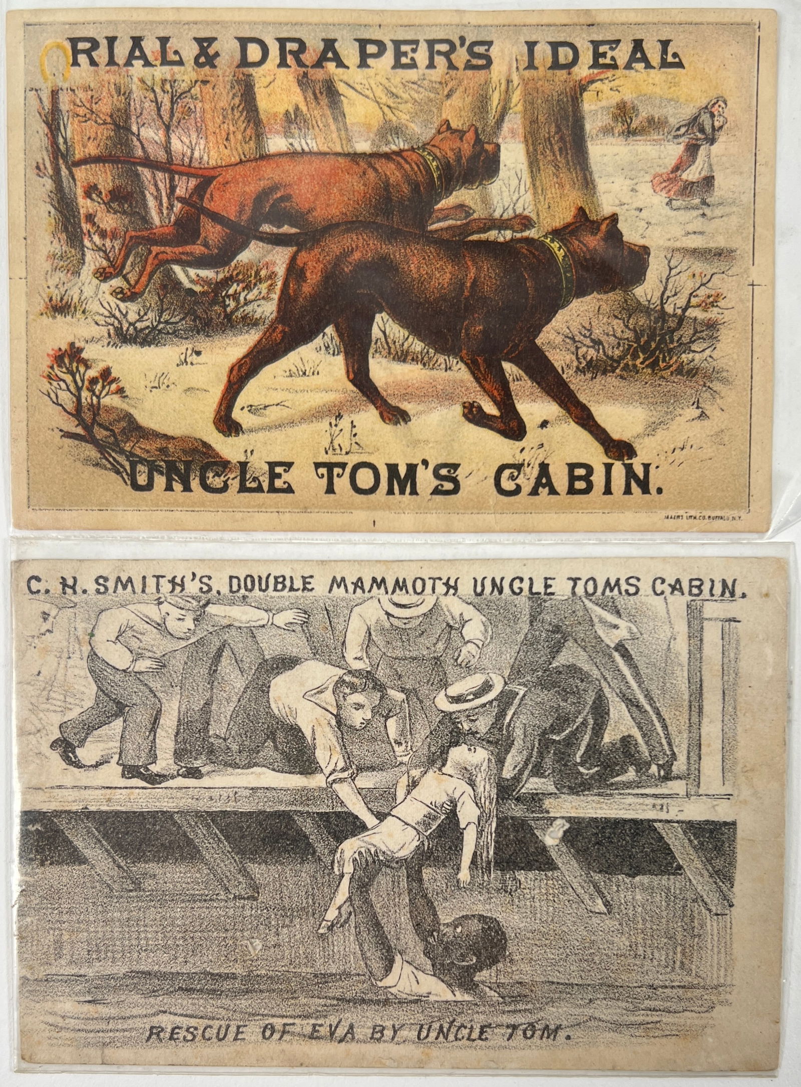TRADE ADVERTISING CARDS - UNCLE TOM'S CABIN (1 of 1)