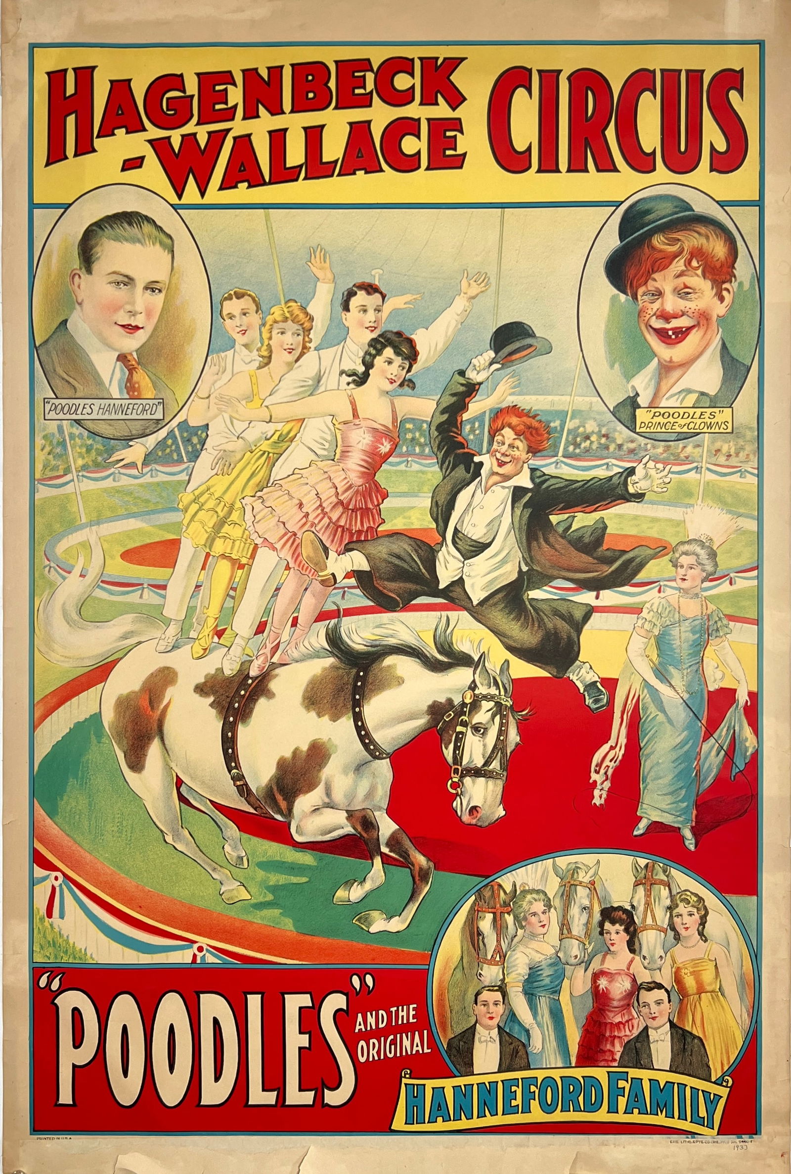 HAGENBECK - WALLACE CIRCUS POSTER (1 of 1)
