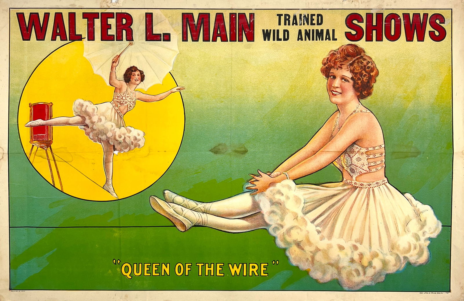 WALTER L. MAIN CIRCUS POSTER (1 of 1)