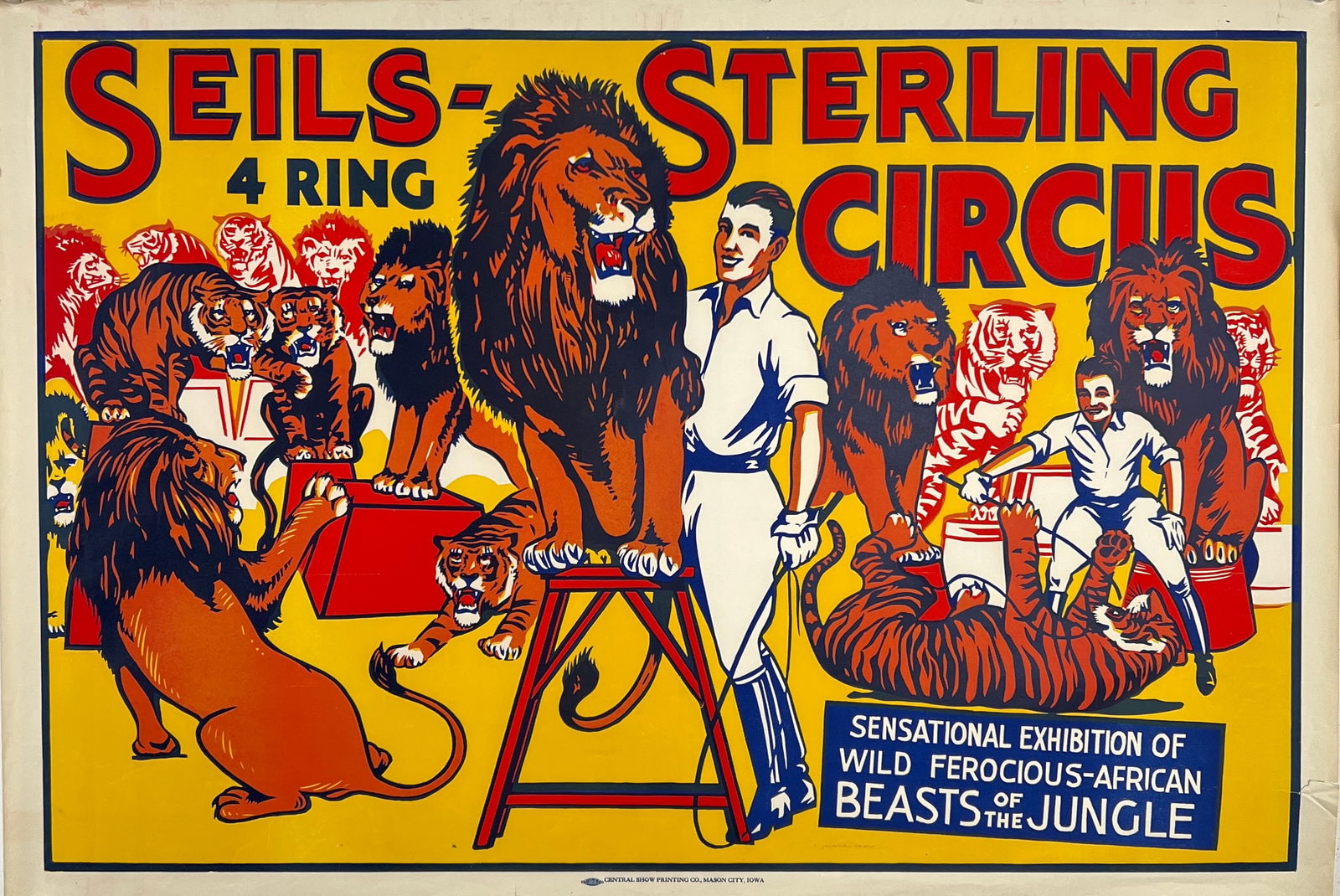 SEILS-STERLING CIRCUS POSTER (1 of 1)