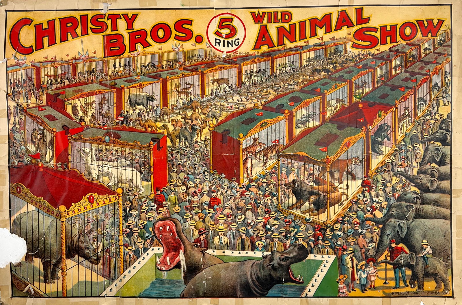 CHRISTY BROS. CIRCUS POSTER (1 of 1)