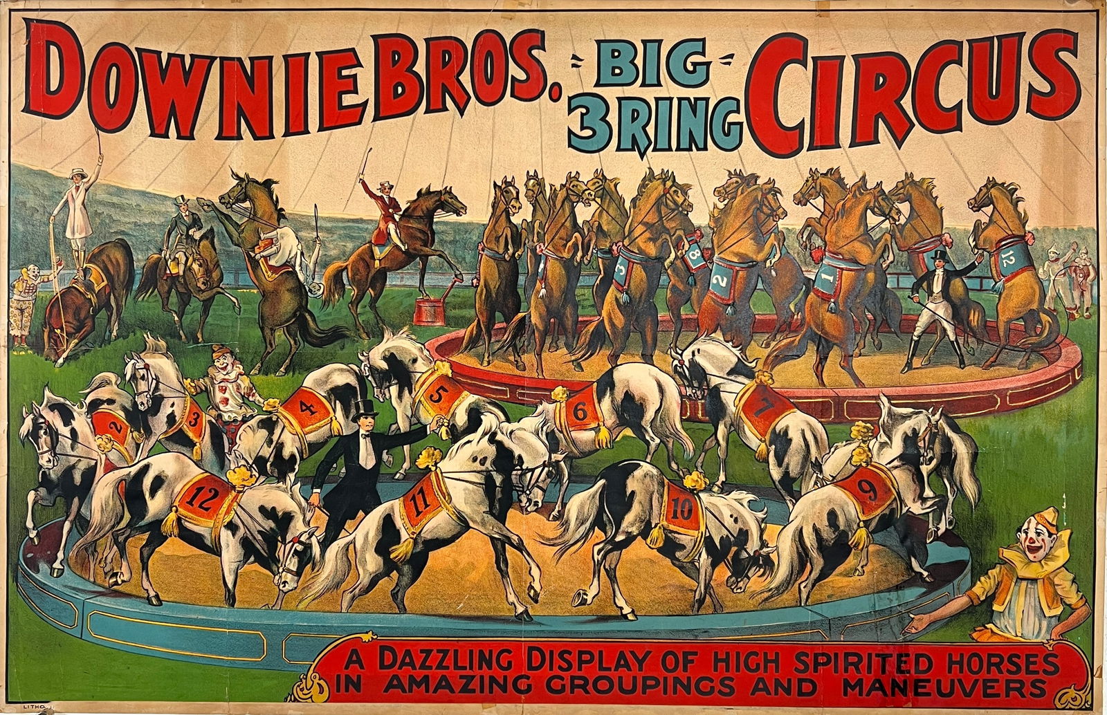 DOWNIE BROS. CIRCUS POSTER (1 of 1)