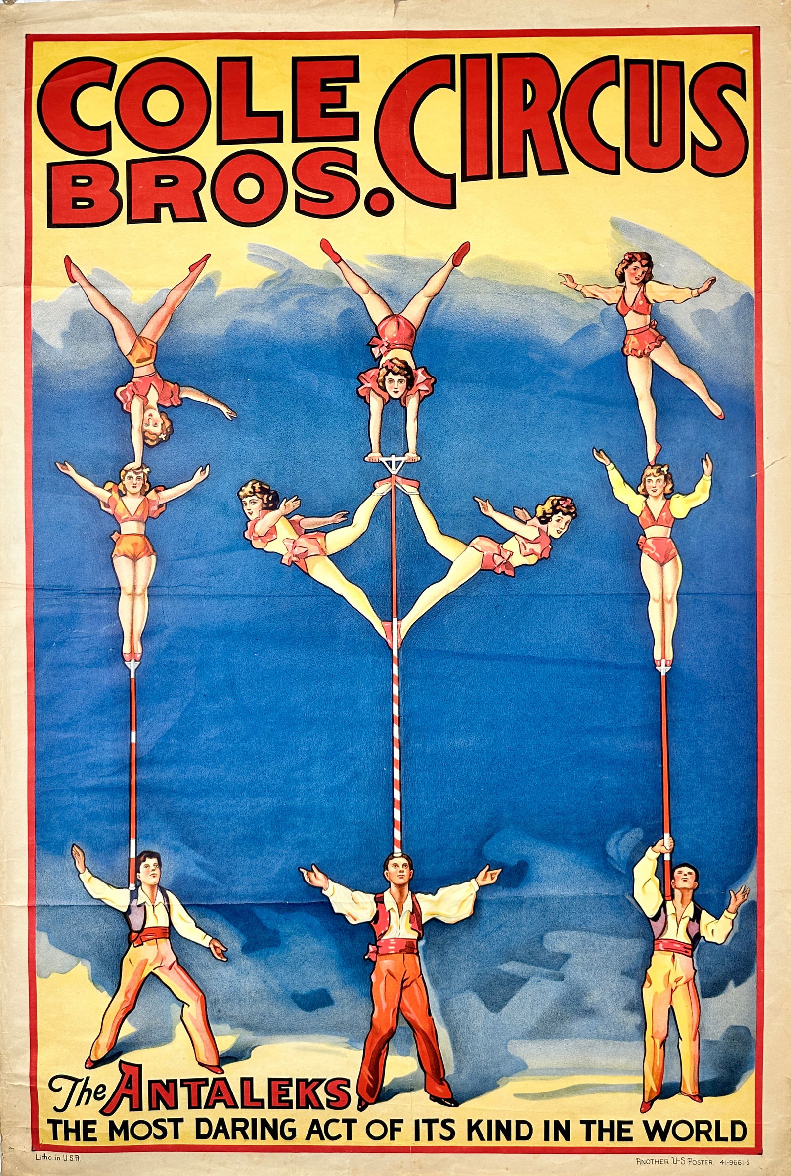 COLE BROS. CIRCUS POSTER (1 of 1)