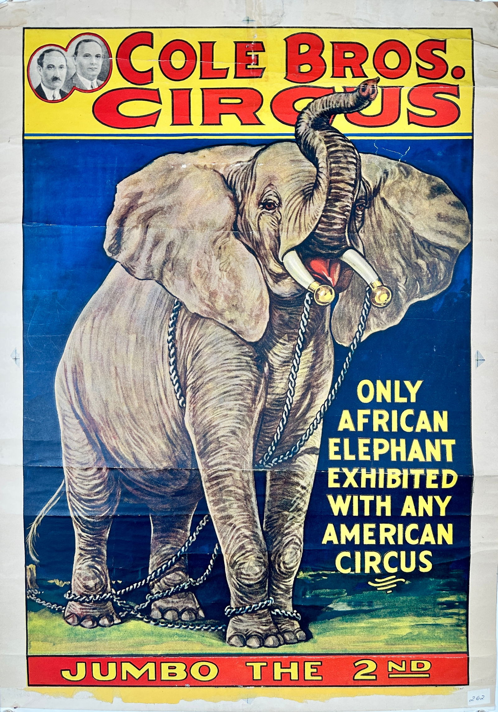 COLE BROS. CIRCUS POSTER (1 of 1)