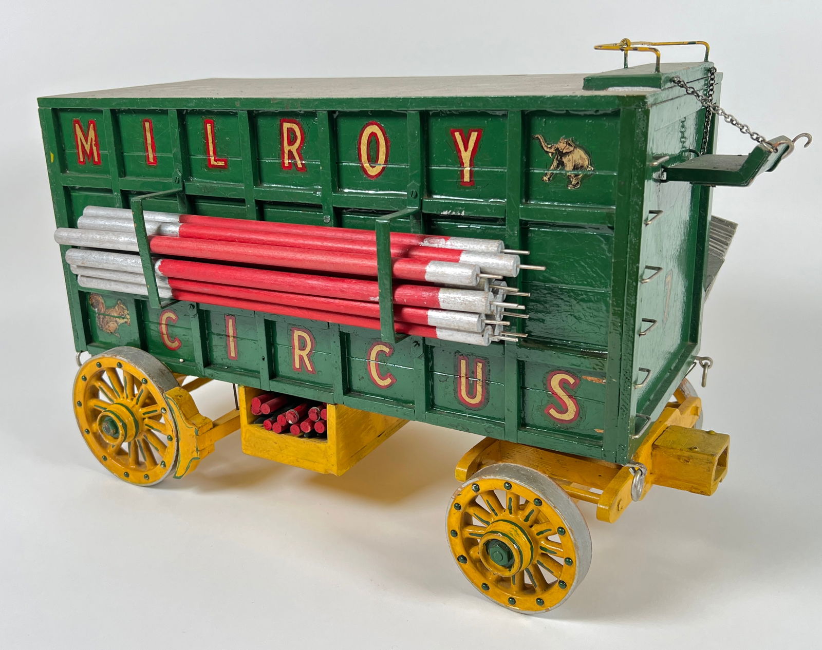 CHARLES MILROY CIRCUS WAGON MODEL (1 of 3)