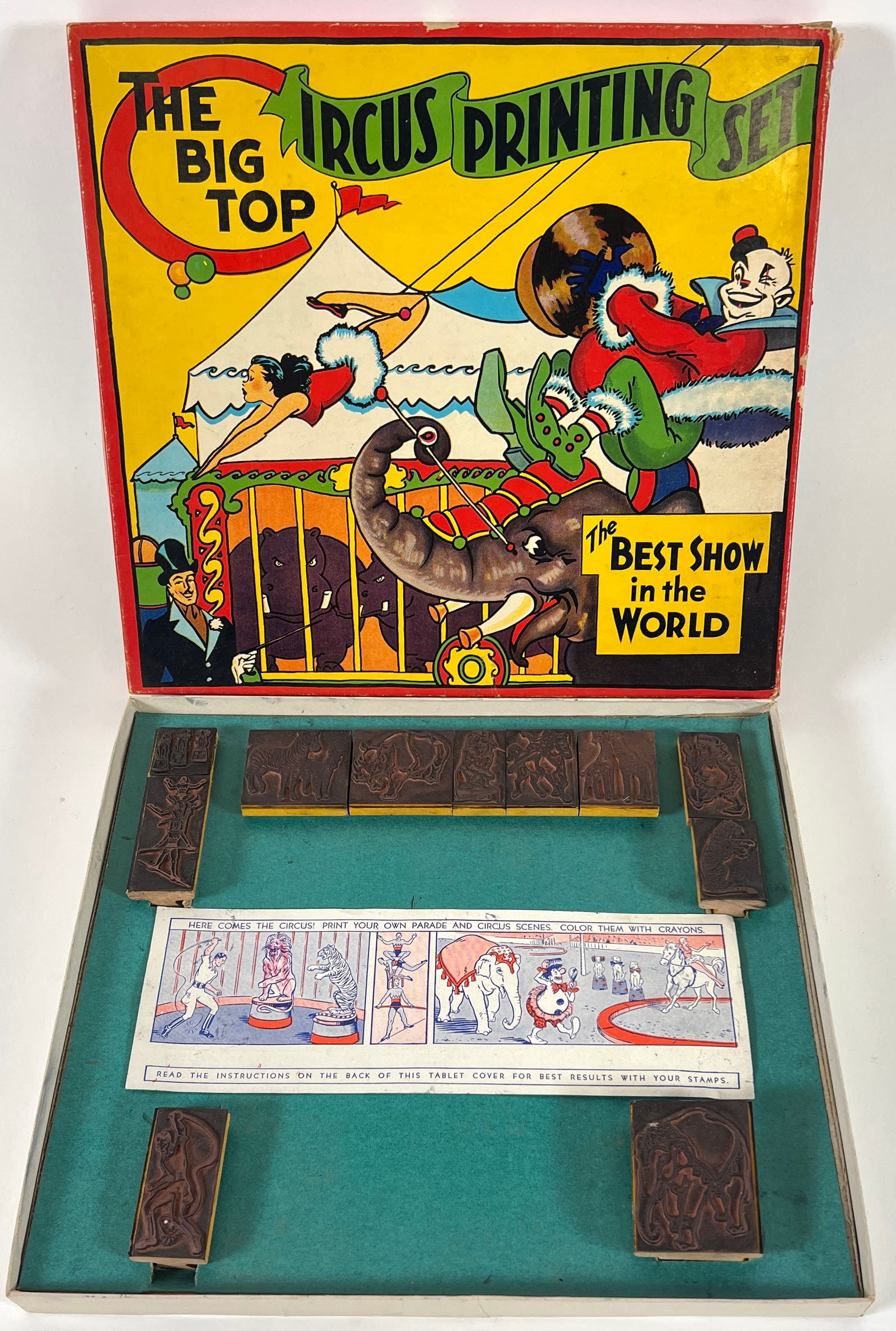THE BIG TOP CIRCUS PRINTING SET (1 of 1)