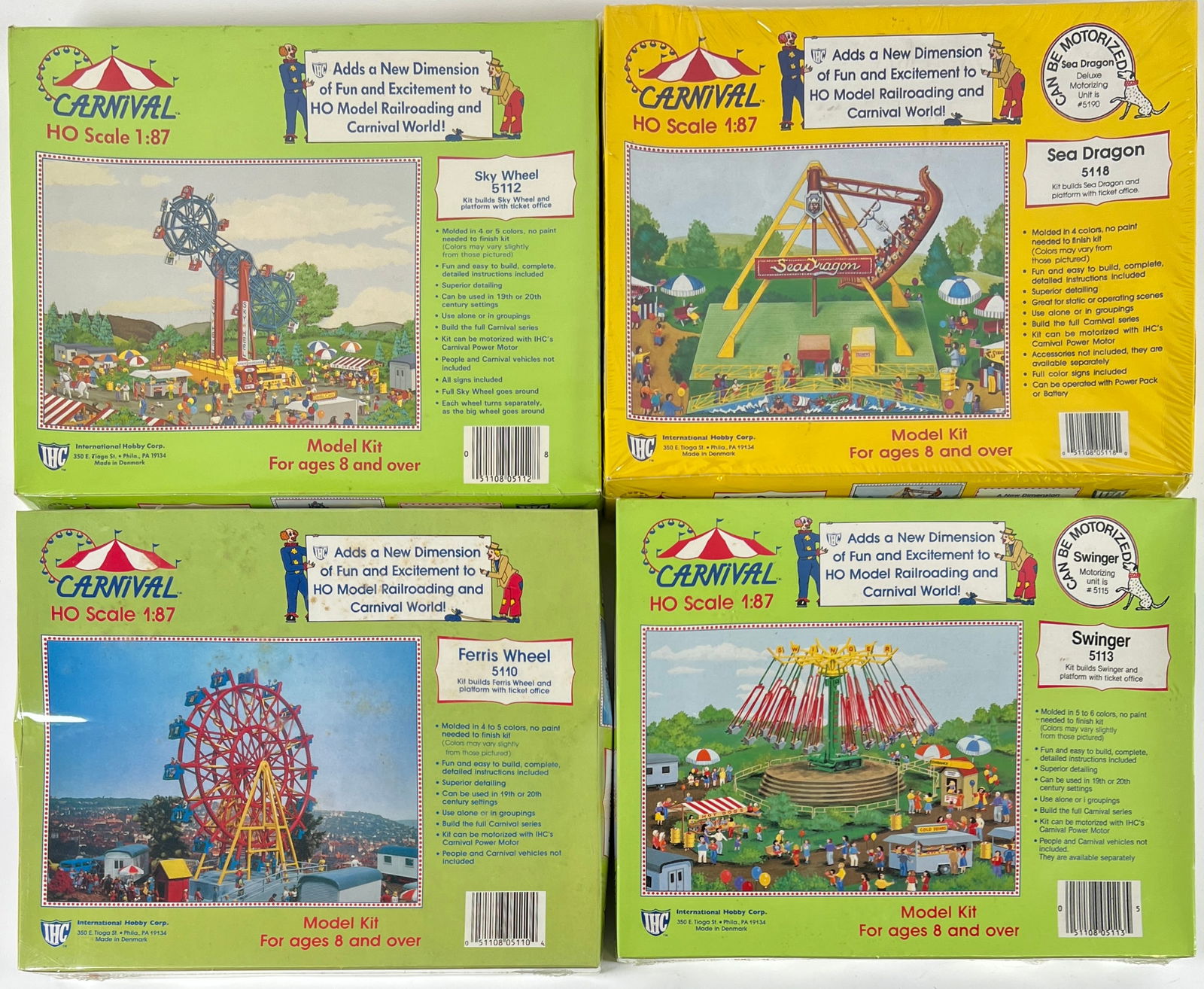 CARNIVAL DISPLAY MODELS - HO SCALE (1 of 1)