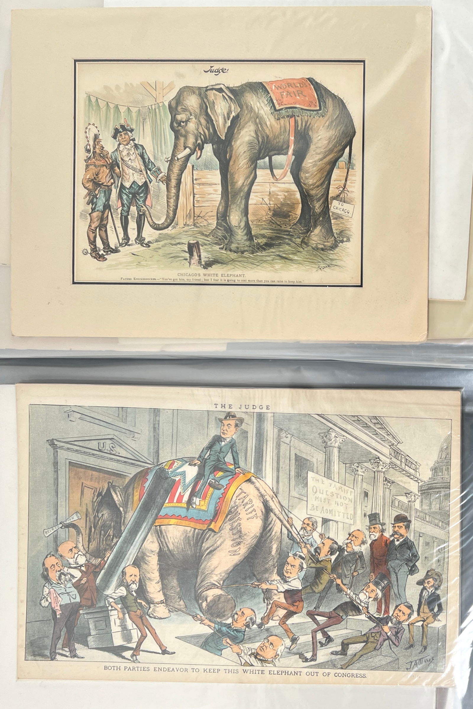 POLITICS IN THE CIRCUS FOLIO (1 of 6)