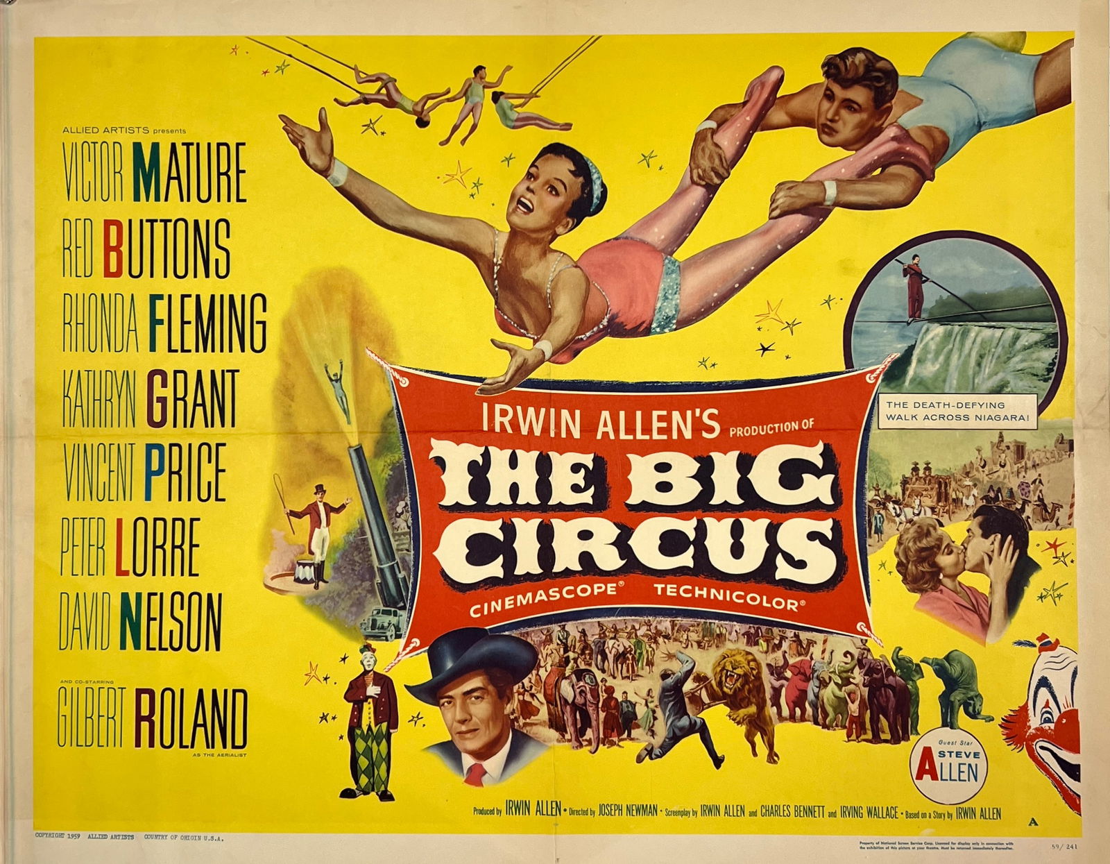 THE BIG CIRCUS MOTION PICTURE POSTER (1 of 1)