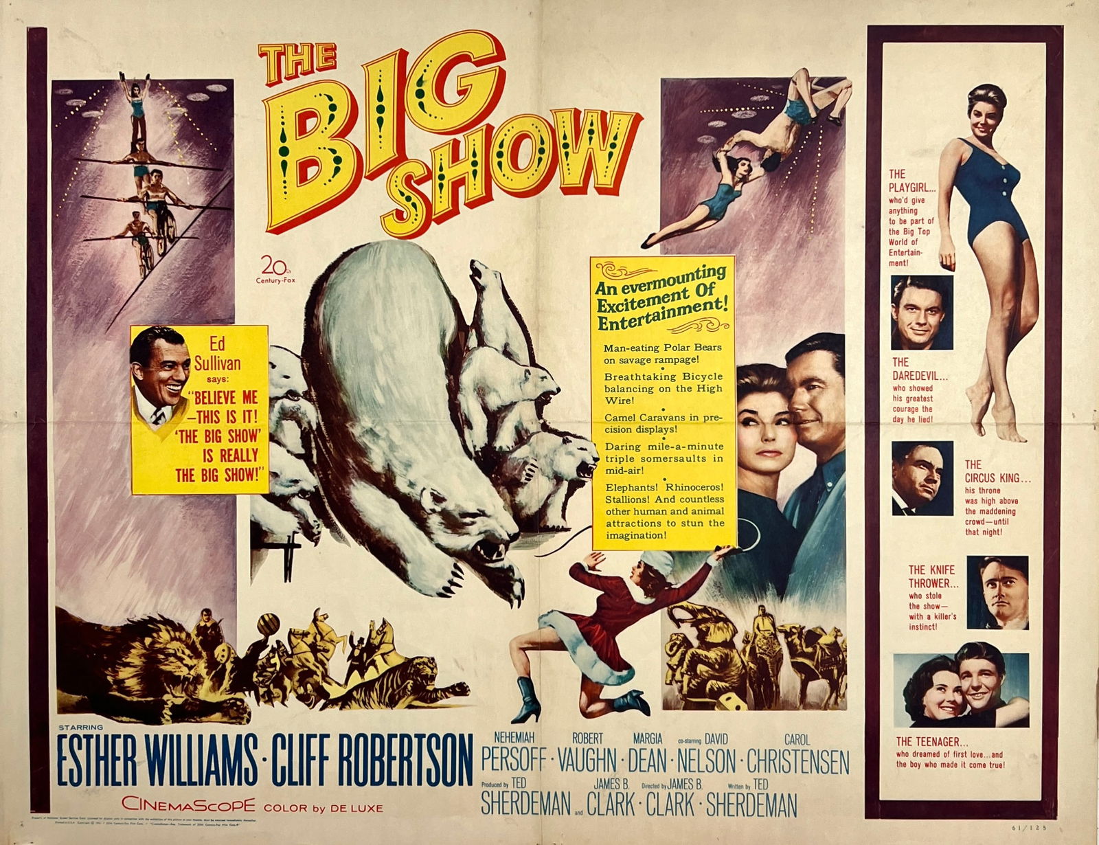THE BIG SHOW MOTION PICTURE POSTER (1 of 1)