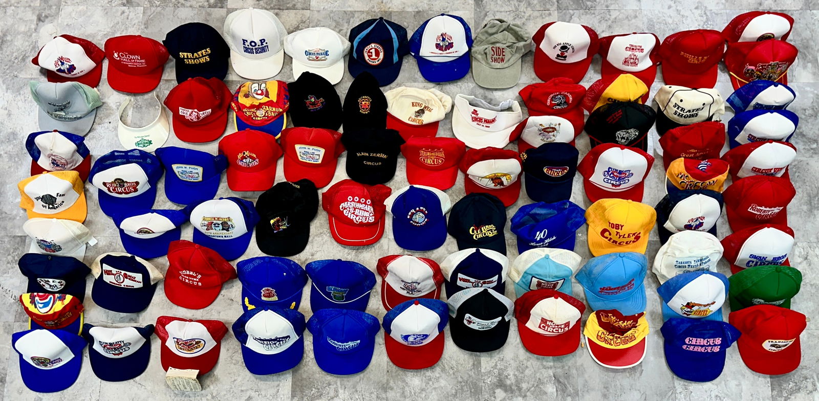 COLLECTION OF CIRCUS HATS (1 of 7)