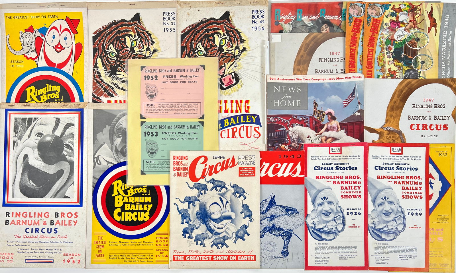RINGLING CIRCUS PRESS PACKETS (1 of 1)