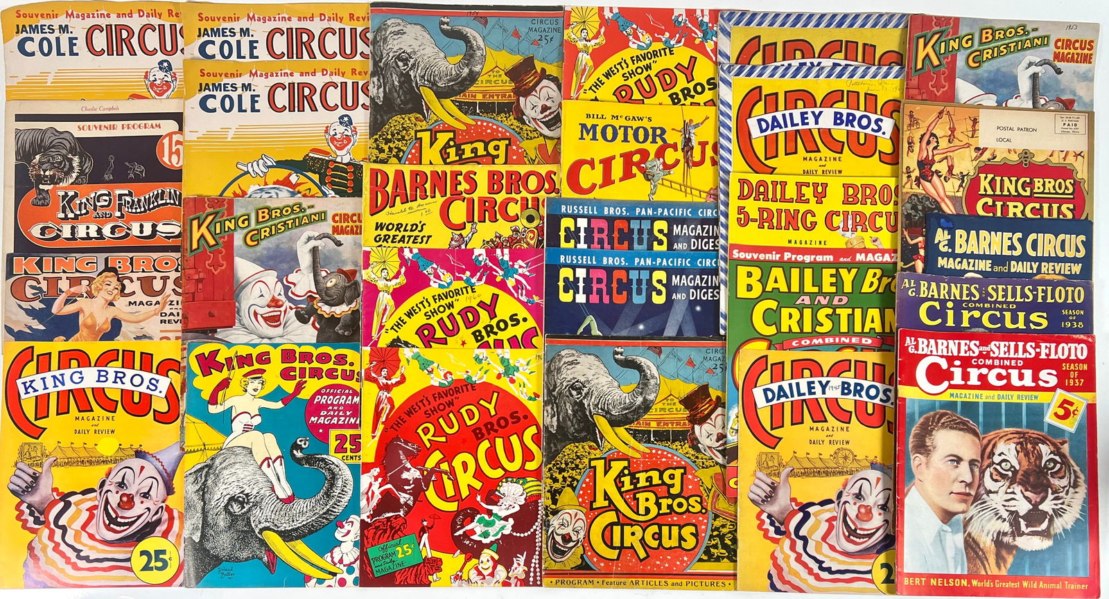 COLLECTION OF CIRCUS PROGRAMS (1 of 1)