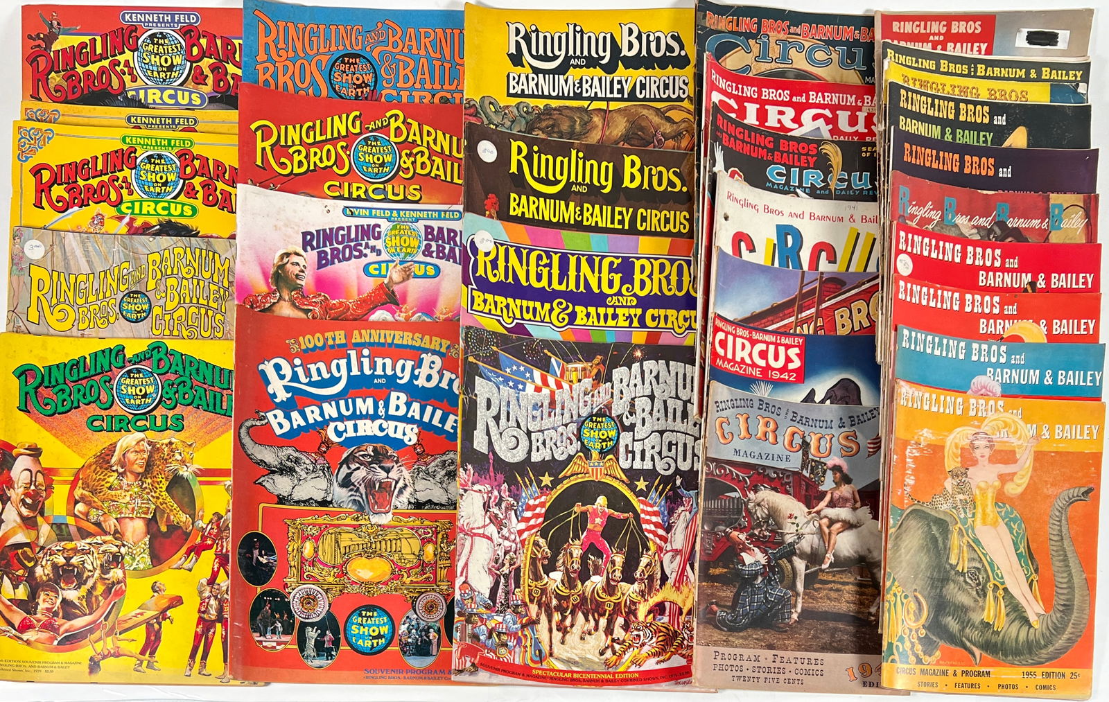 RINGLING BROS. BARNUM BAILEY CIRCUS PROGRAMS (1 of 1)