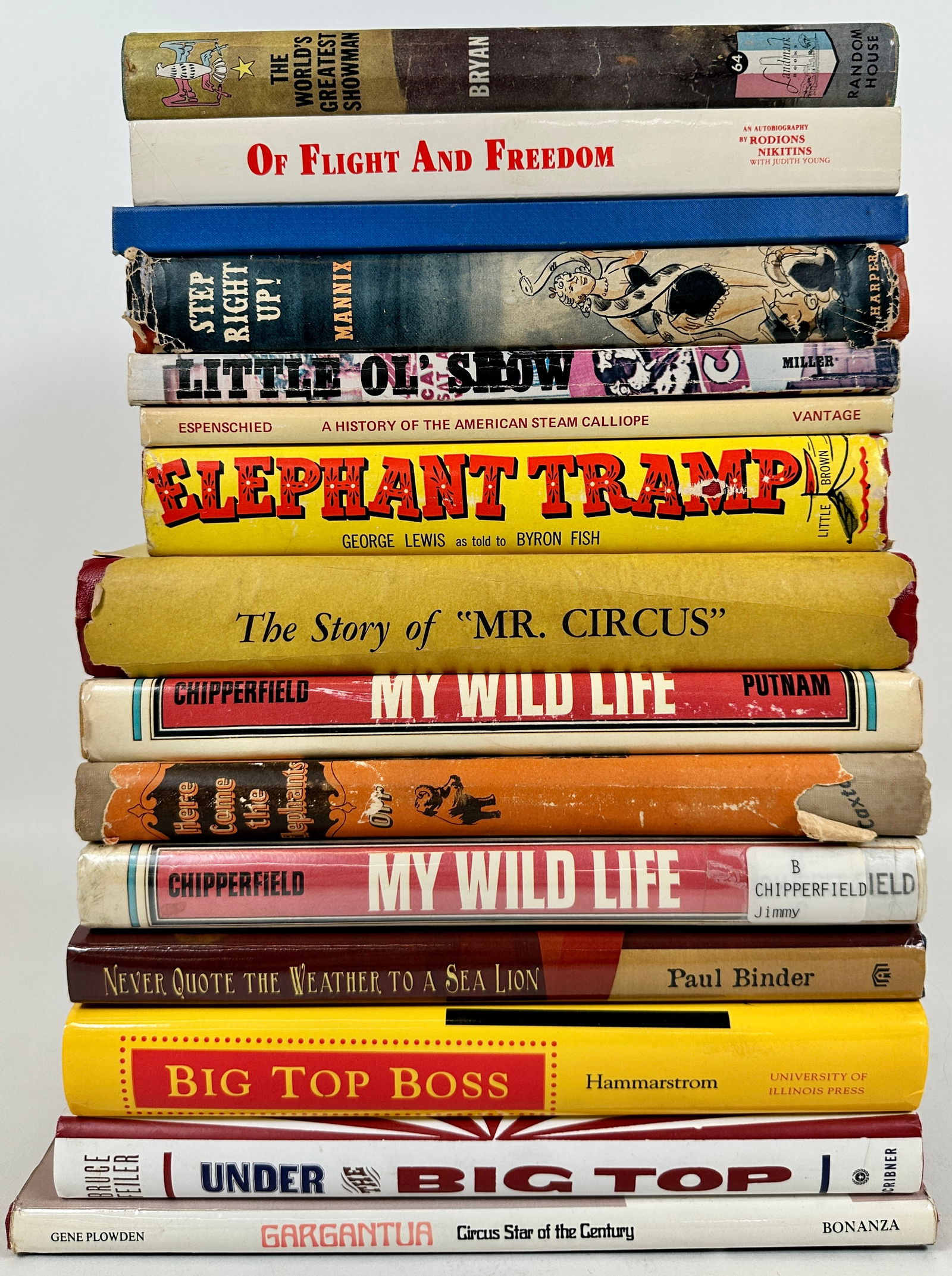 CIRCUS BOOK COLLECTION (1 of 4)