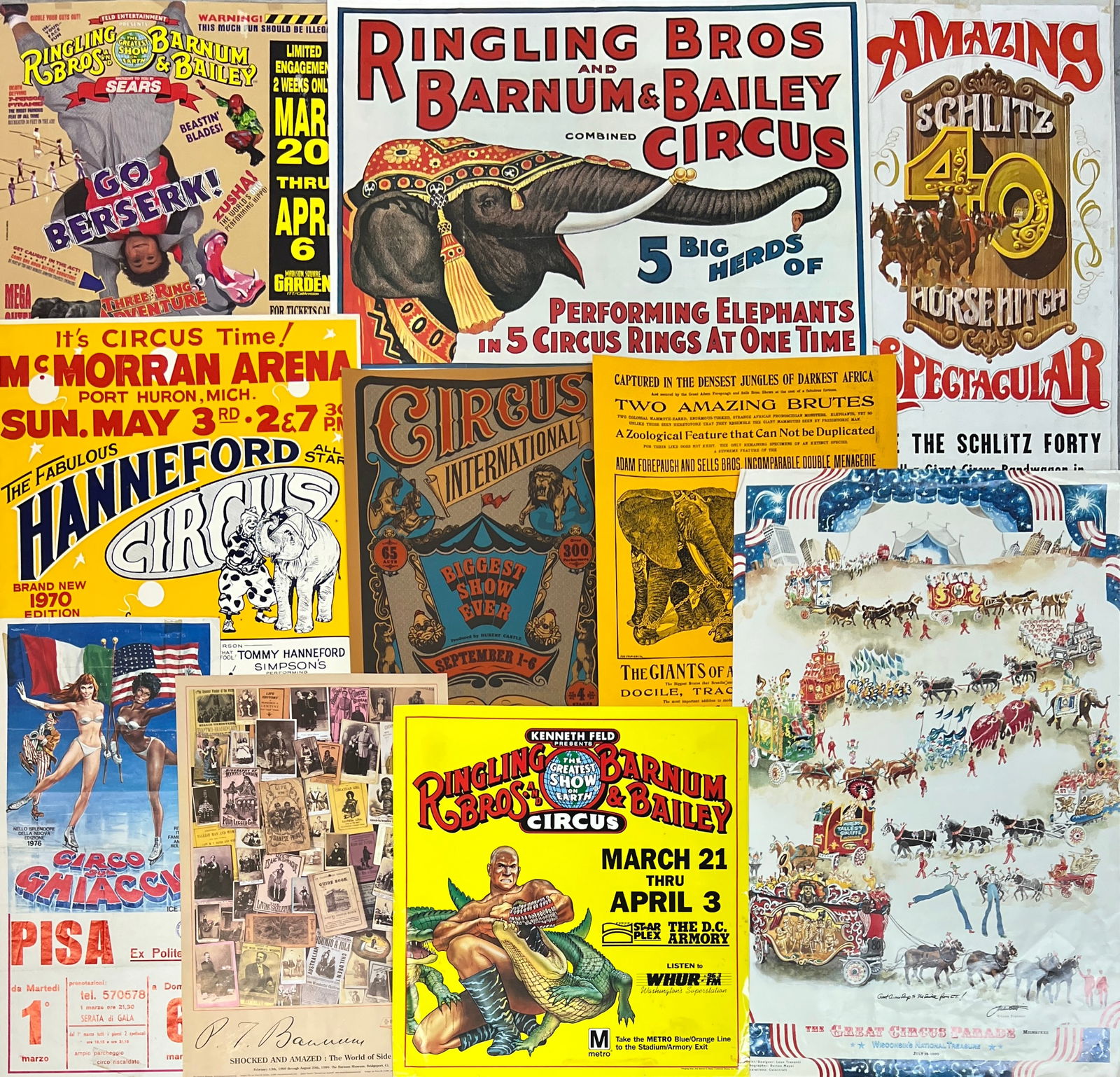 CIRCUS POSTER COLLECTION (1 of 1)