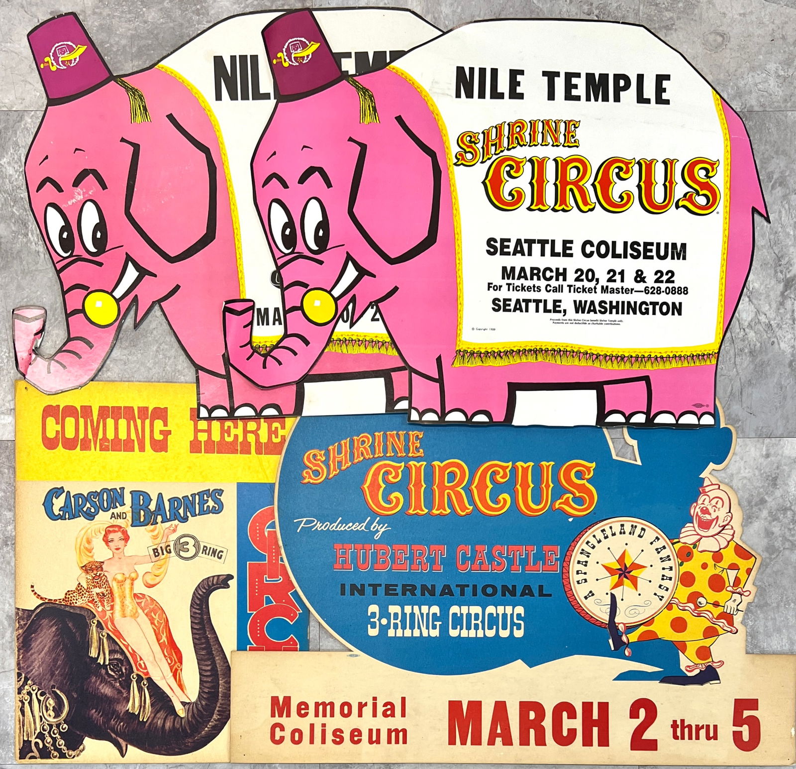 COLLECTION OF CIRCUS ADVERTISEMENTS (1 of 1)