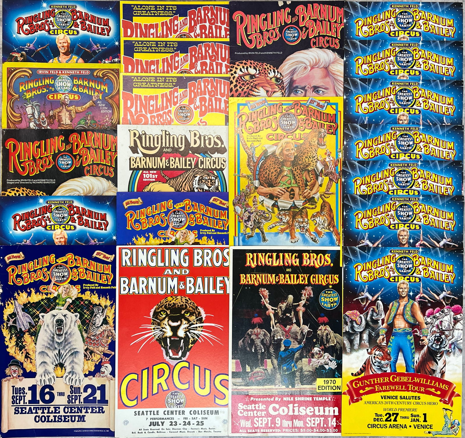 RINGLING BROS. BARNUM BAILEY CIRCUS POSTERS (1 of 1)
