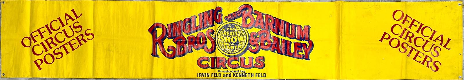 RINGLING BROS. BARNUM BAILEY CIRCUS BANNER (1 of 1)