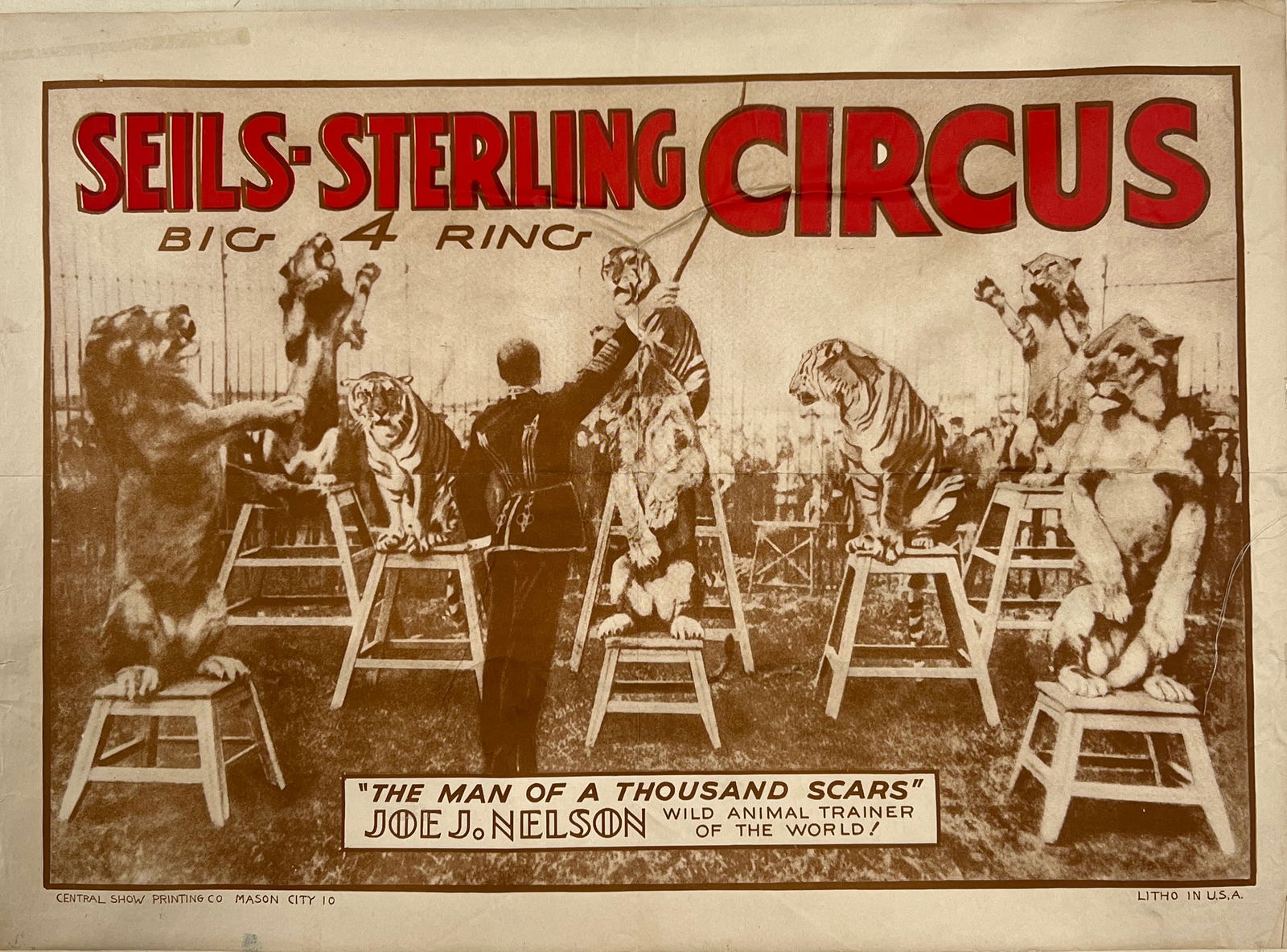 SEILS-STERLING CIRCUS POSTER (1 of 1)