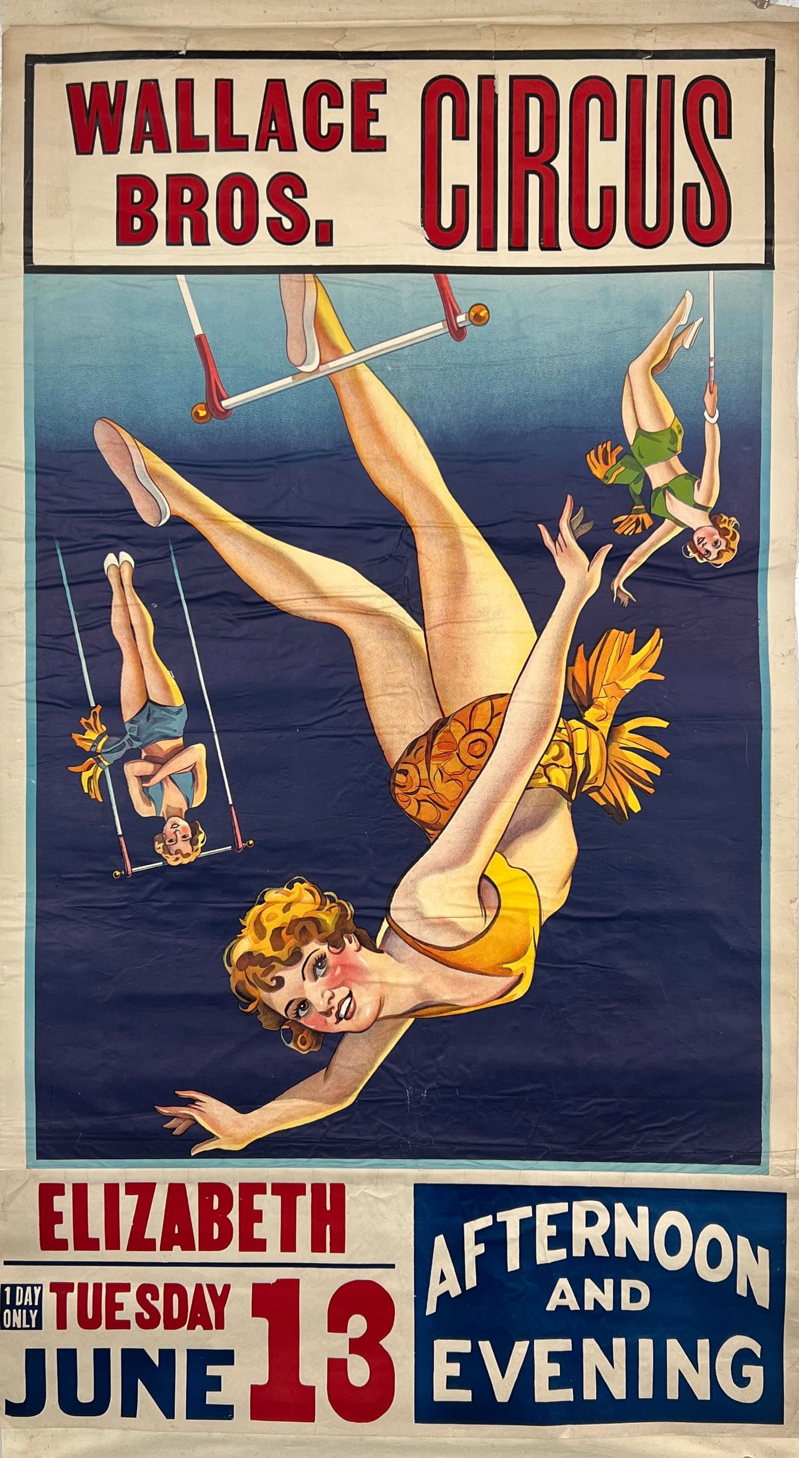 WALLACE BROS. CIRCUS POSTER (1 of 1)