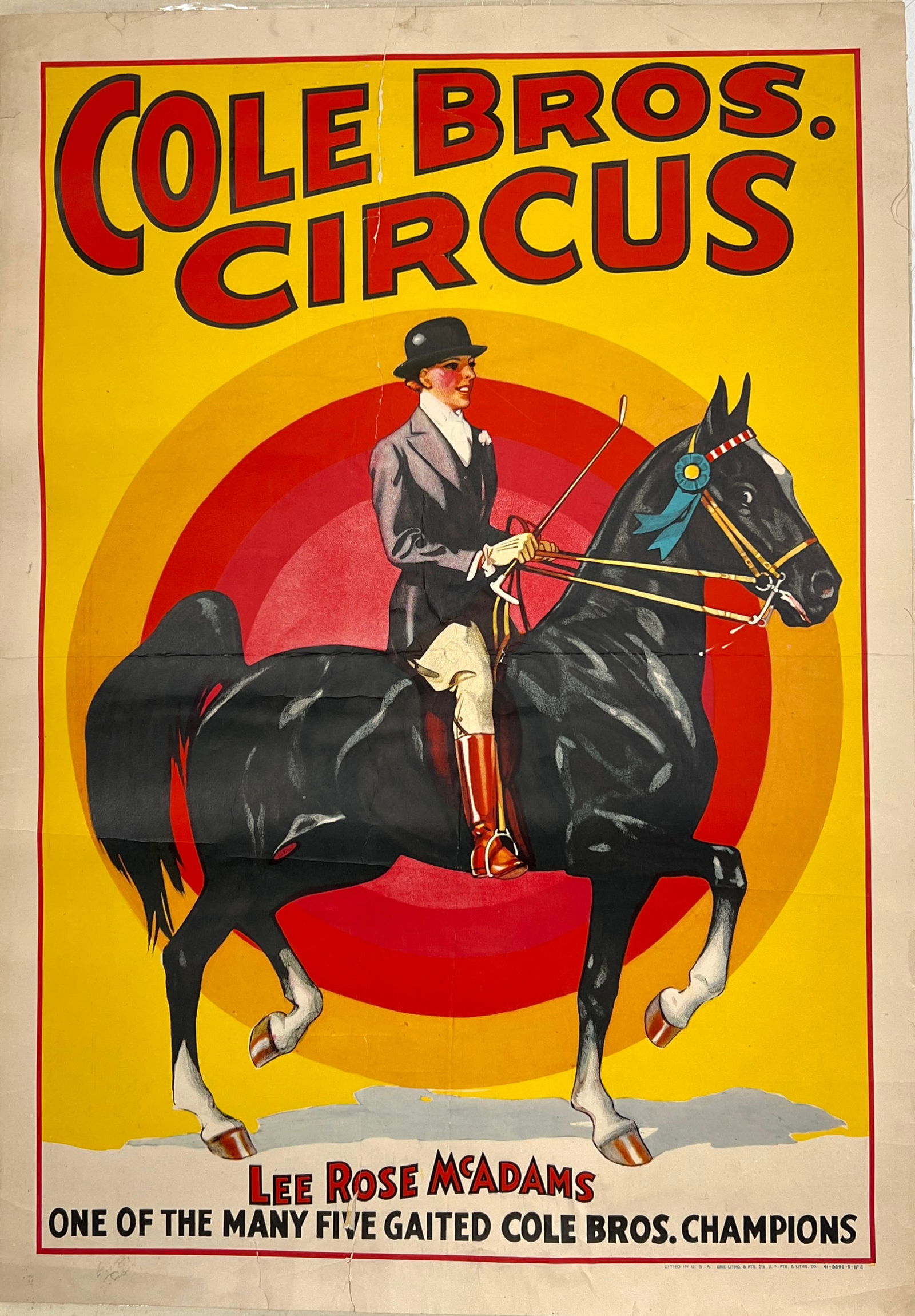 COLE BROS. CIRCUS POSTER (1 of 1)