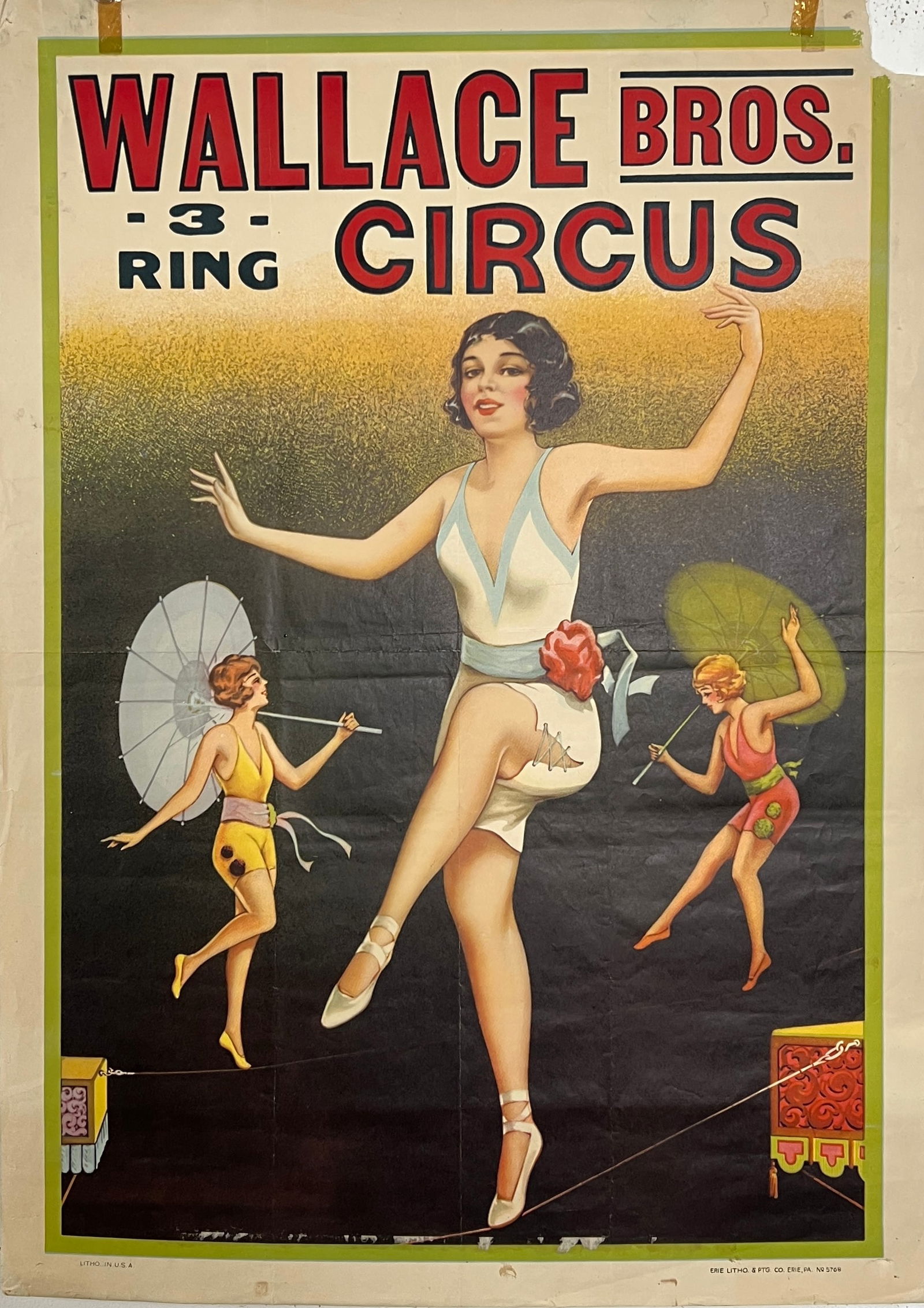 WALLACE BROS. CIRCUS POSTER (1 of 1)