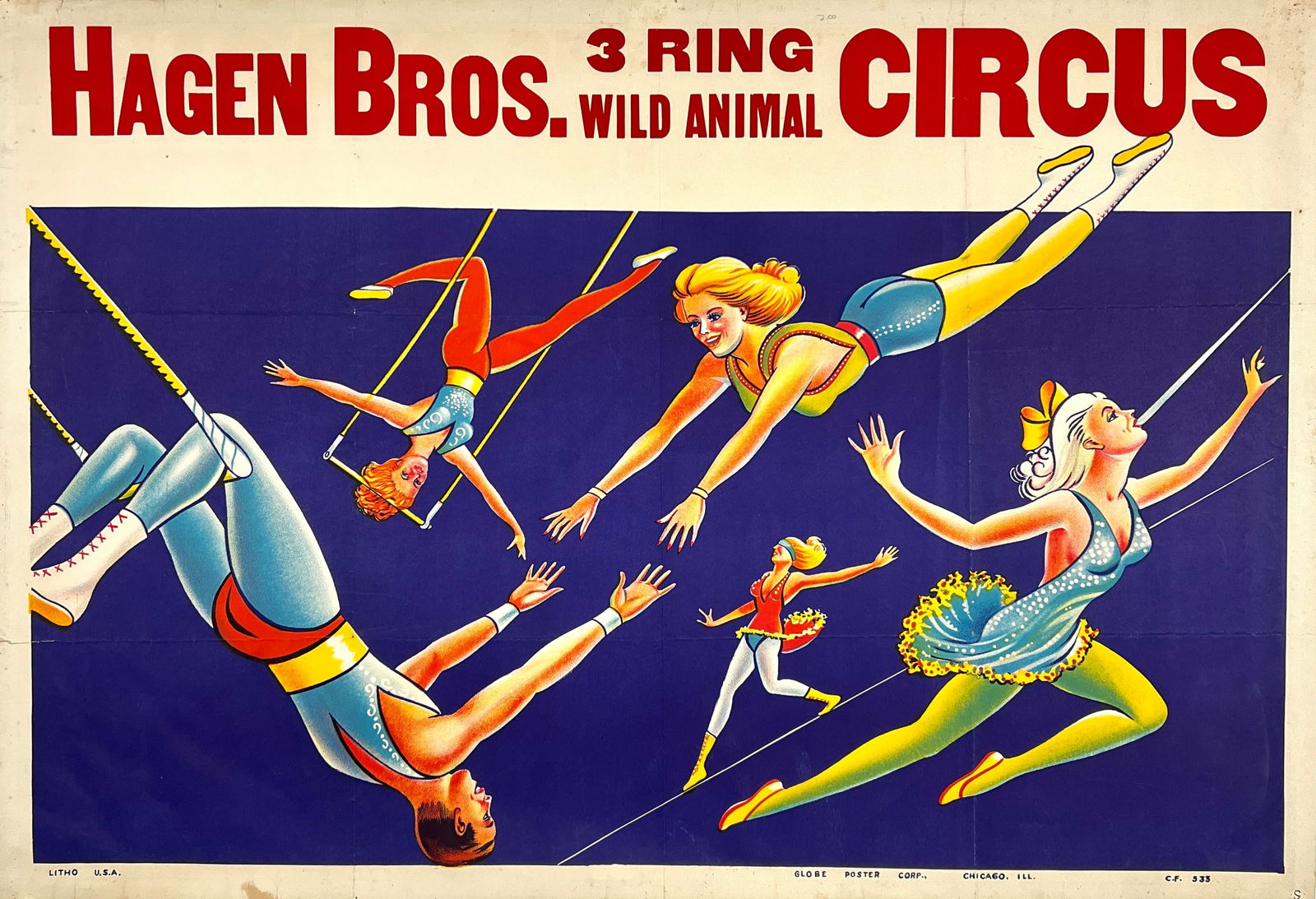 HAGEN BROS. CIRCUS POSTER (1 of 1)